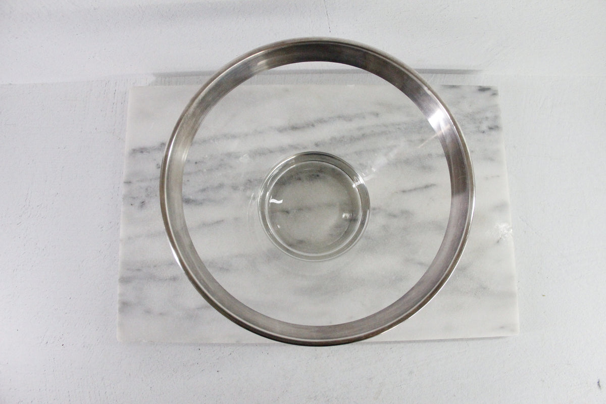 Dorothy Thorpe Silver Band Bowl | 10.75" Salad Bowl