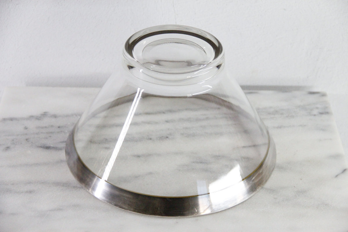 Dorothy Thorpe Silver Band Bowl | 10.75" Salad Bowl