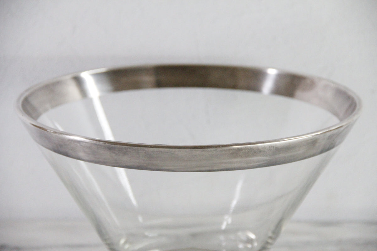 Dorothy Thorpe Silver Band Bowl | 10.75" Salad Bowl