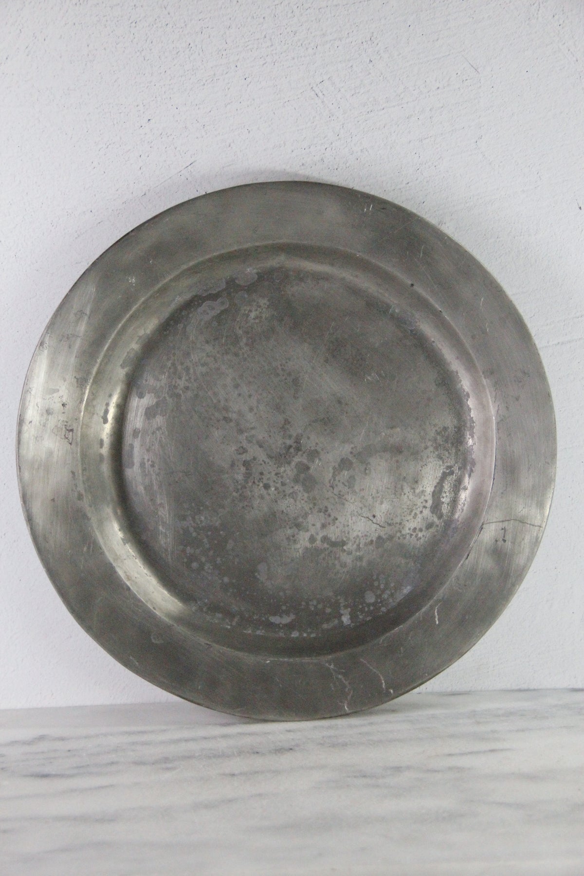 French Pewter 18th Century Charger Plate/Communal Platter