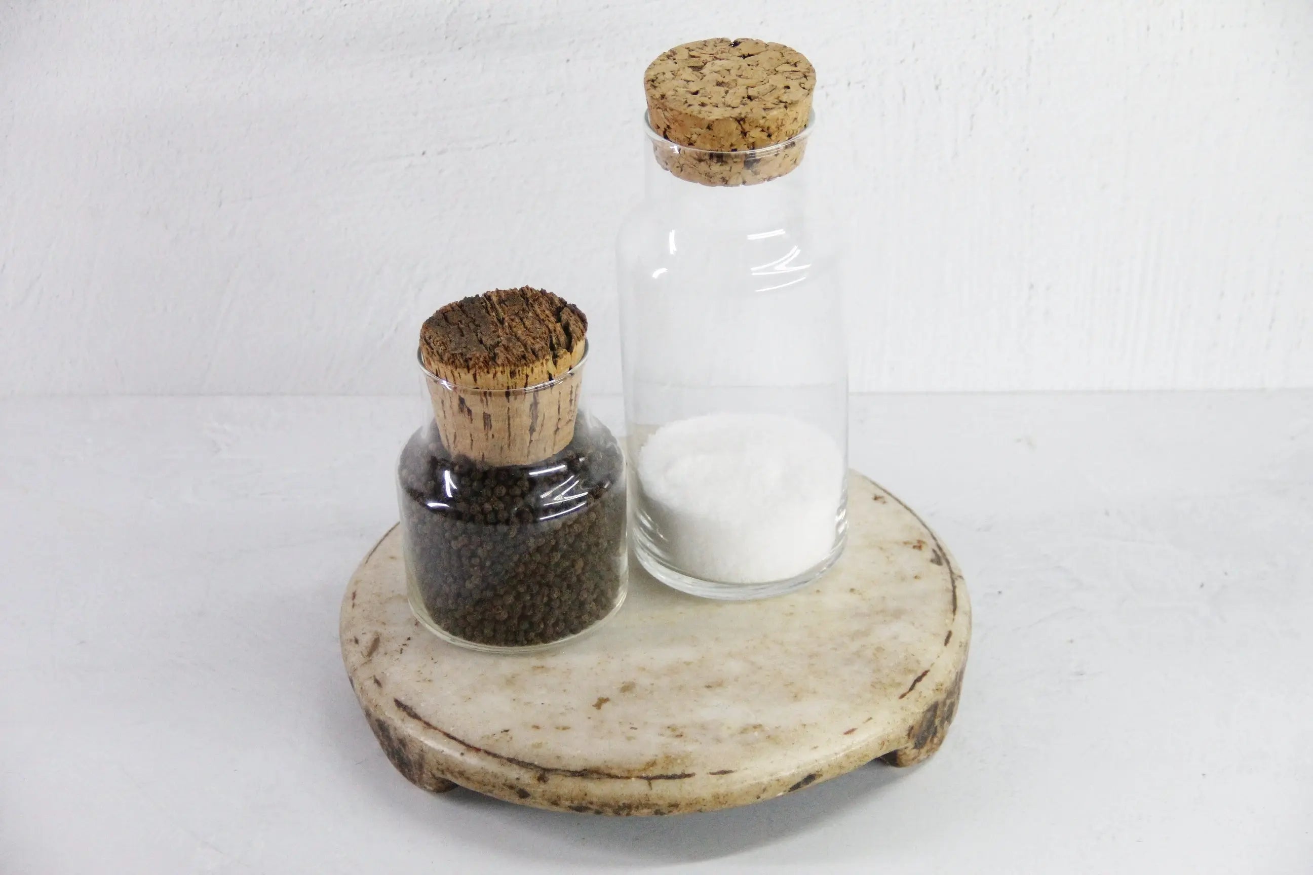 Marble Chapati Board | Vintage Hand Carved Riser | Round  Debra Hall Lifestyle