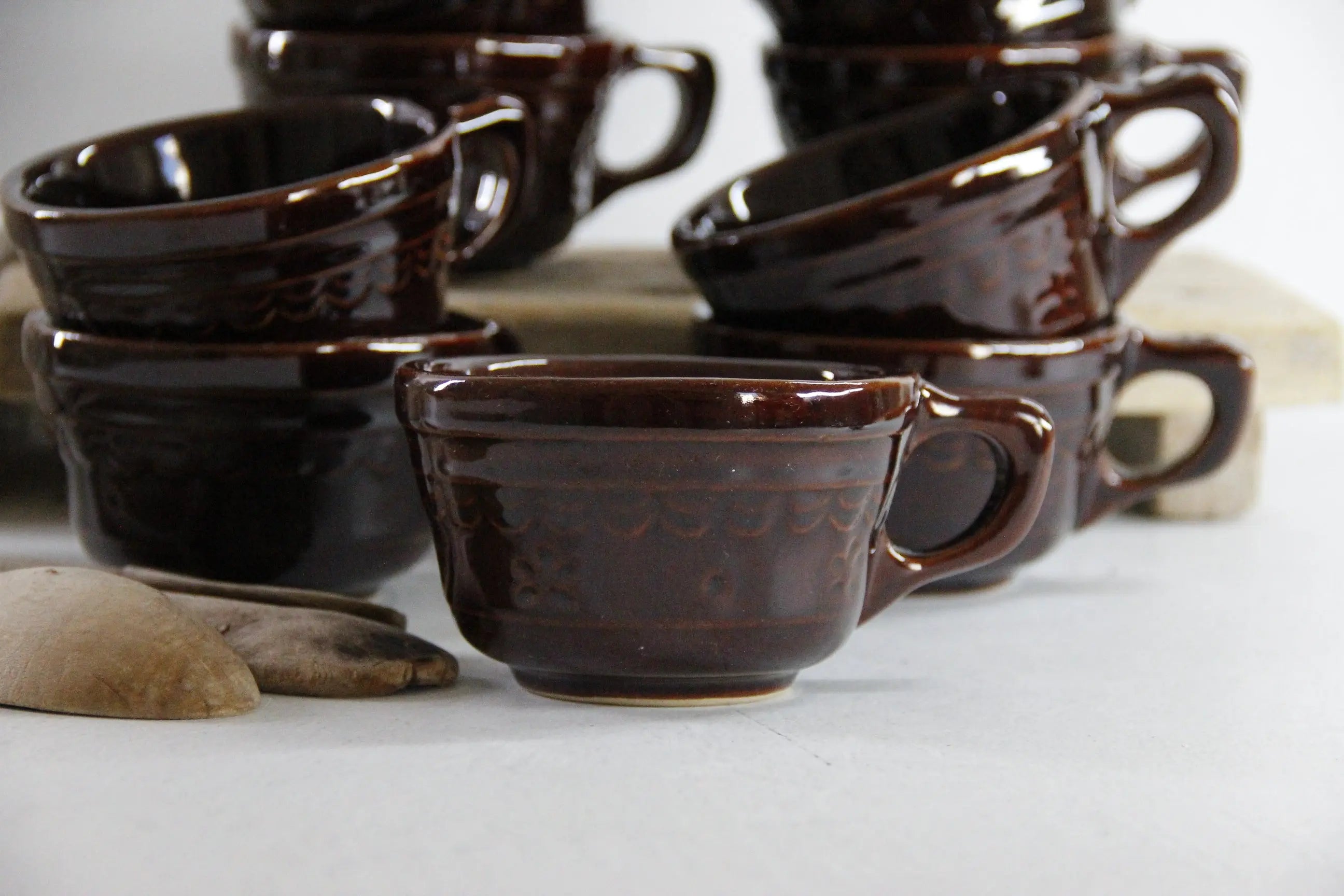 Marcrest Stoneware Soup Cup | Daisy Dot Rare 8 oz.  Debra Hall Lifestyle