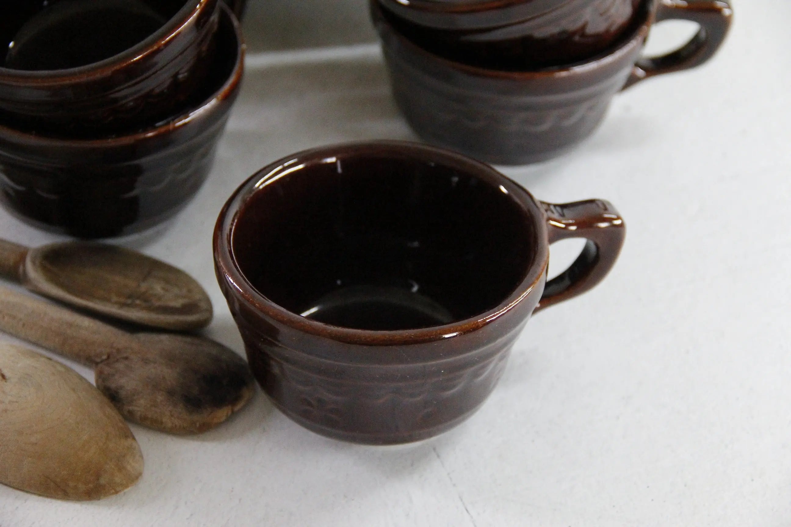 Marcrest Stoneware Soup Cup | Daisy Dot Rare 8 oz.  Debra Hall Lifestyle