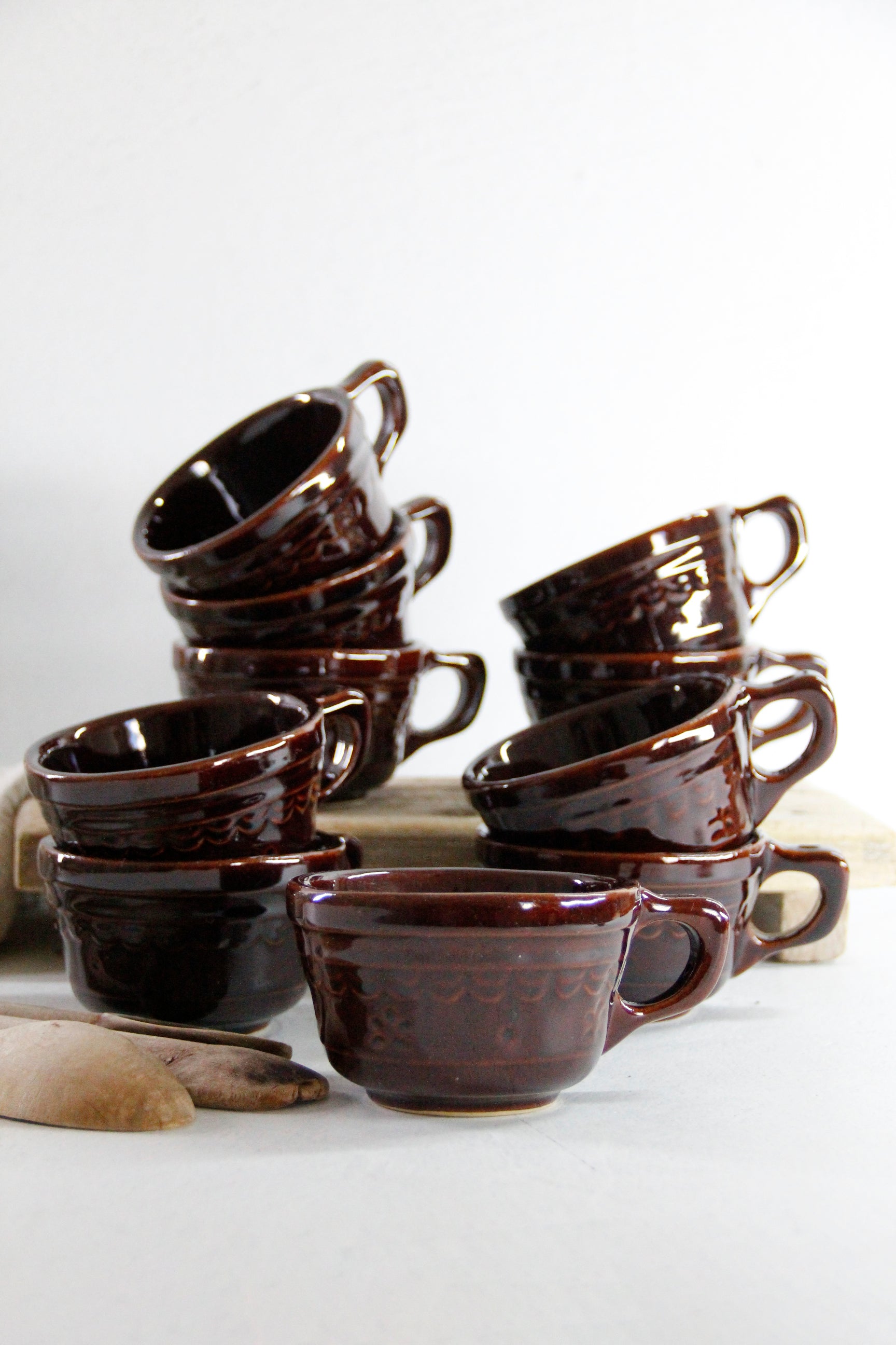 Marcrest Stoneware Soup Cup | Daisy Dot Rare 8 oz.  Debra Hall Lifestyle