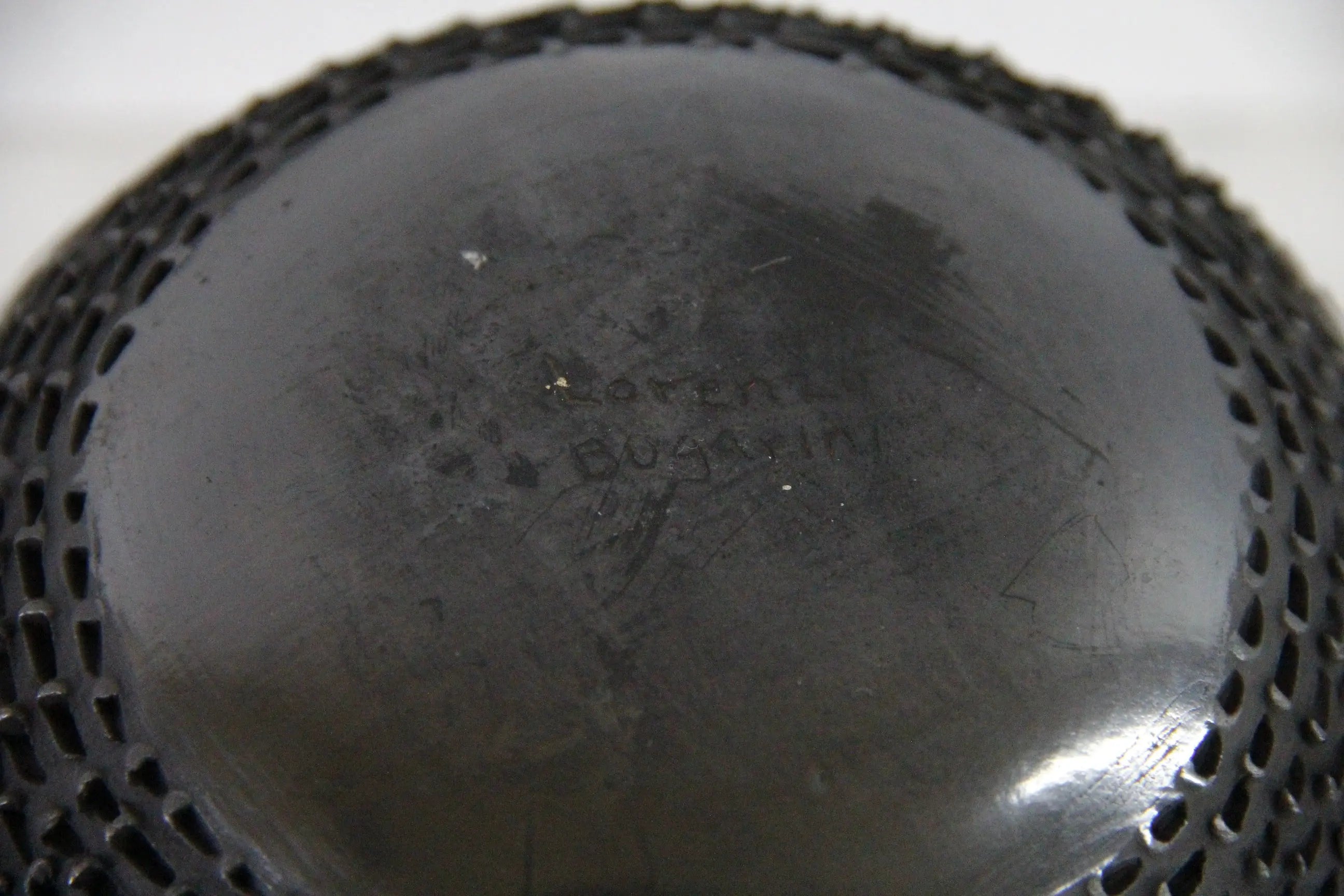 Mata Ortiz Black Pottery Signed Vintage Olla