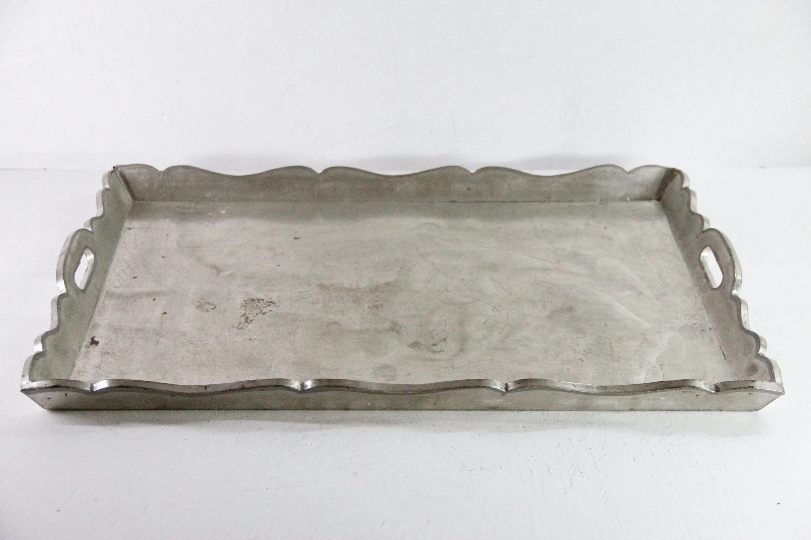 Mexican Tin Tray| Extra Large Vintage Folk Art Serving Tray  Debra Hall Lifestyle