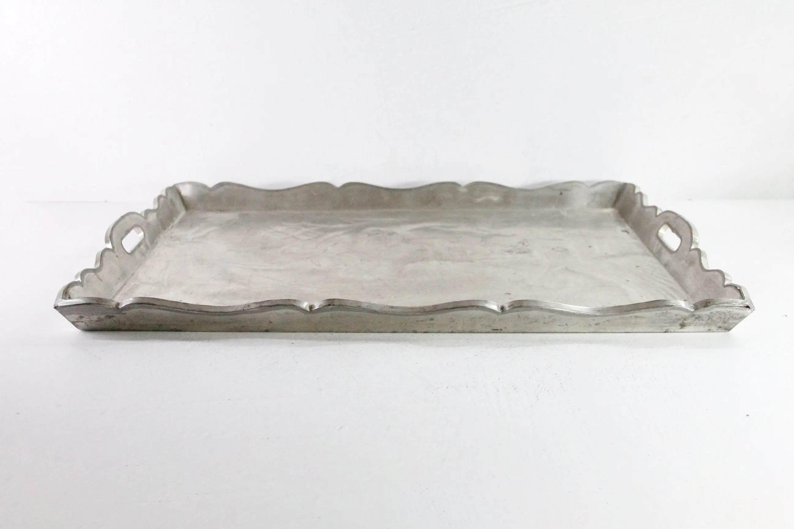 Mexican Tin Tray| Extra Large Vintage Folk Art Serving Tray  Debra Hall Lifestyle