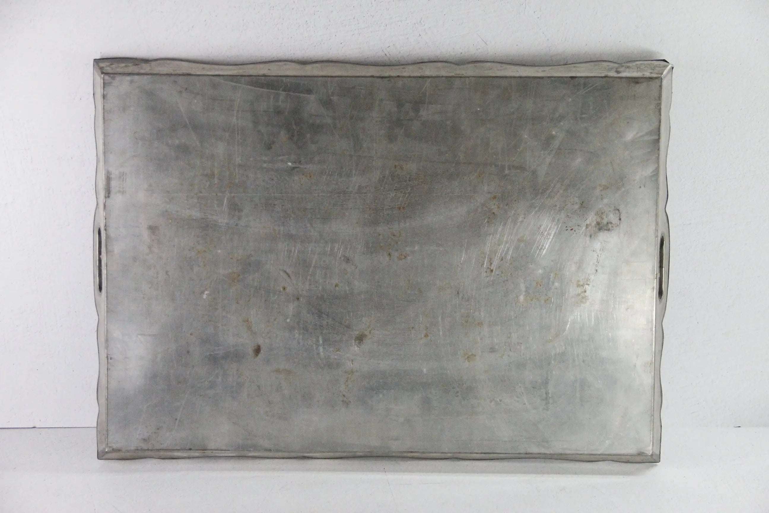 Mexican Tin Tray| Extra Large Vintage Folk Art Serving Tray  Debra Hall Lifestyle