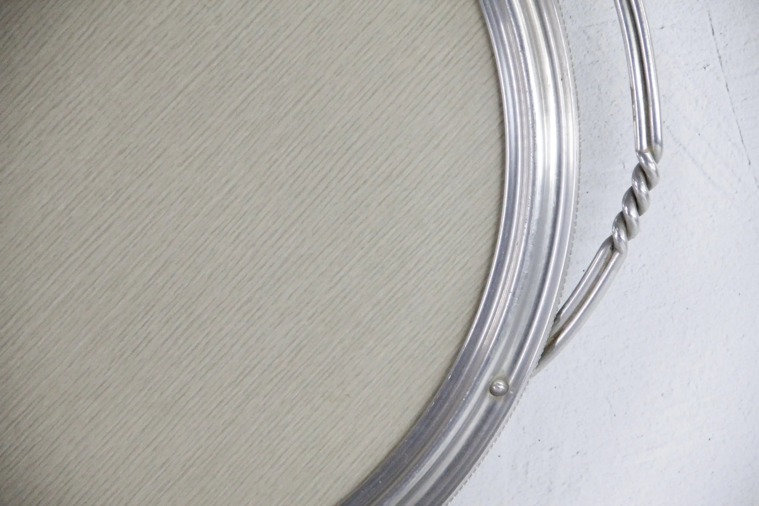 Mid Century Modern Tray | Micarta Blonde Wood Grain Barware  Debra Hall Lifestyle