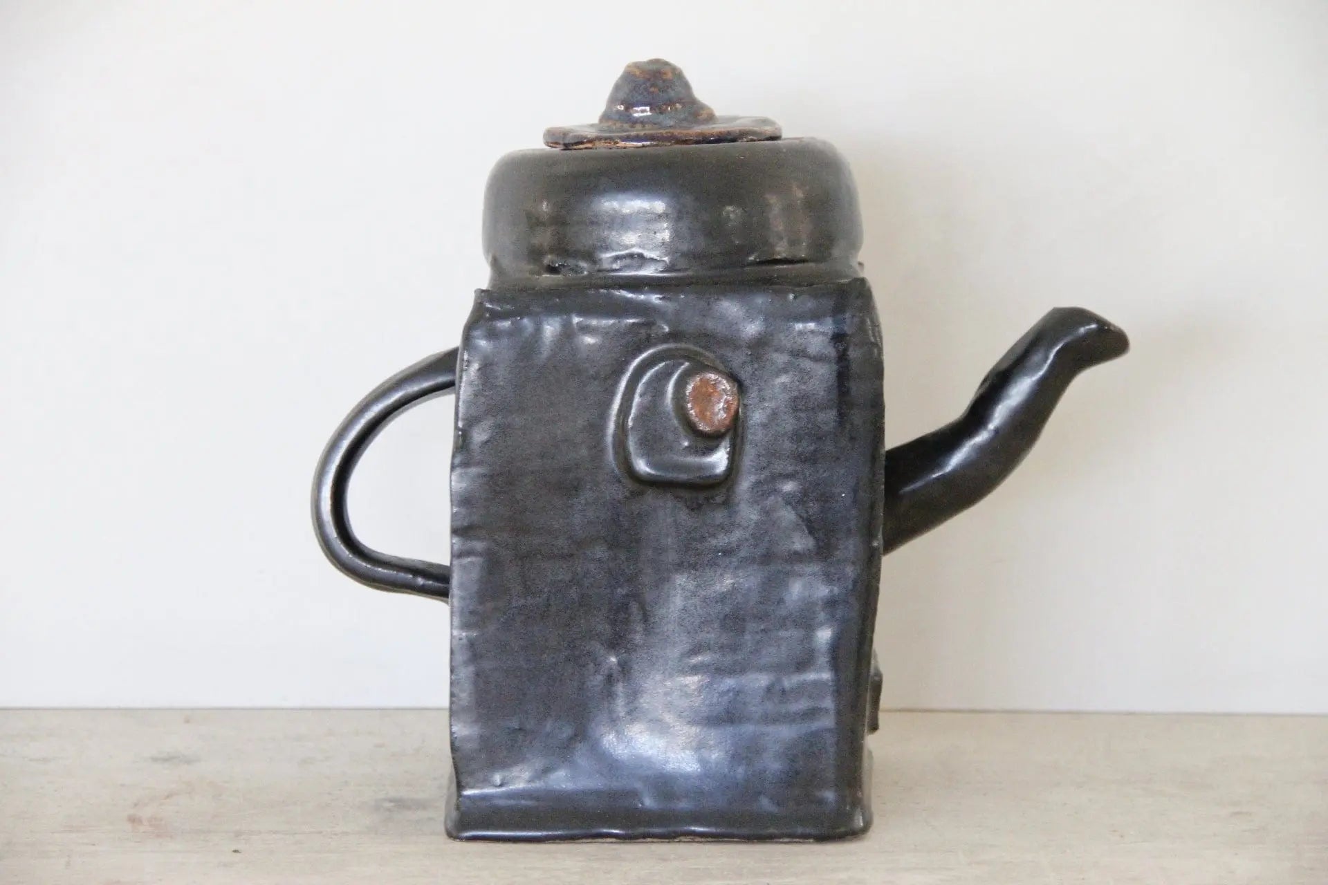 Midcentury Studio Pottery Coffee Pot | Serveware  Debra Hall Lifestyle