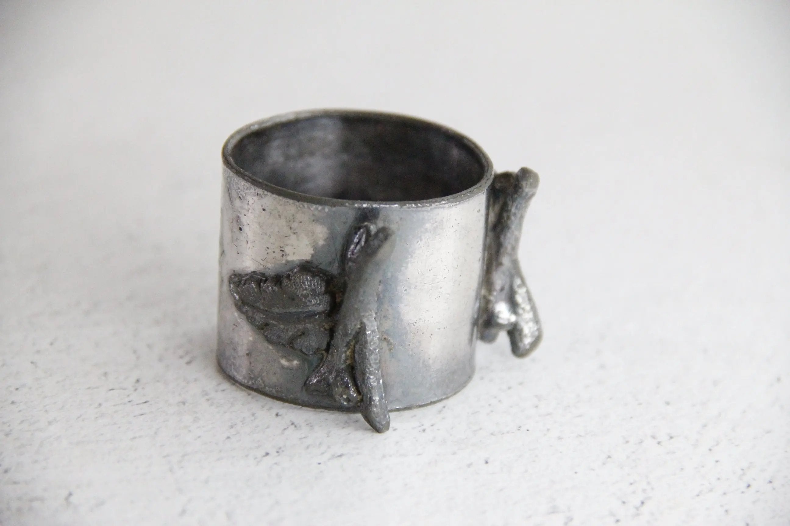 Napkin Ring Crossed Branches  Debra Hall Lifestyle