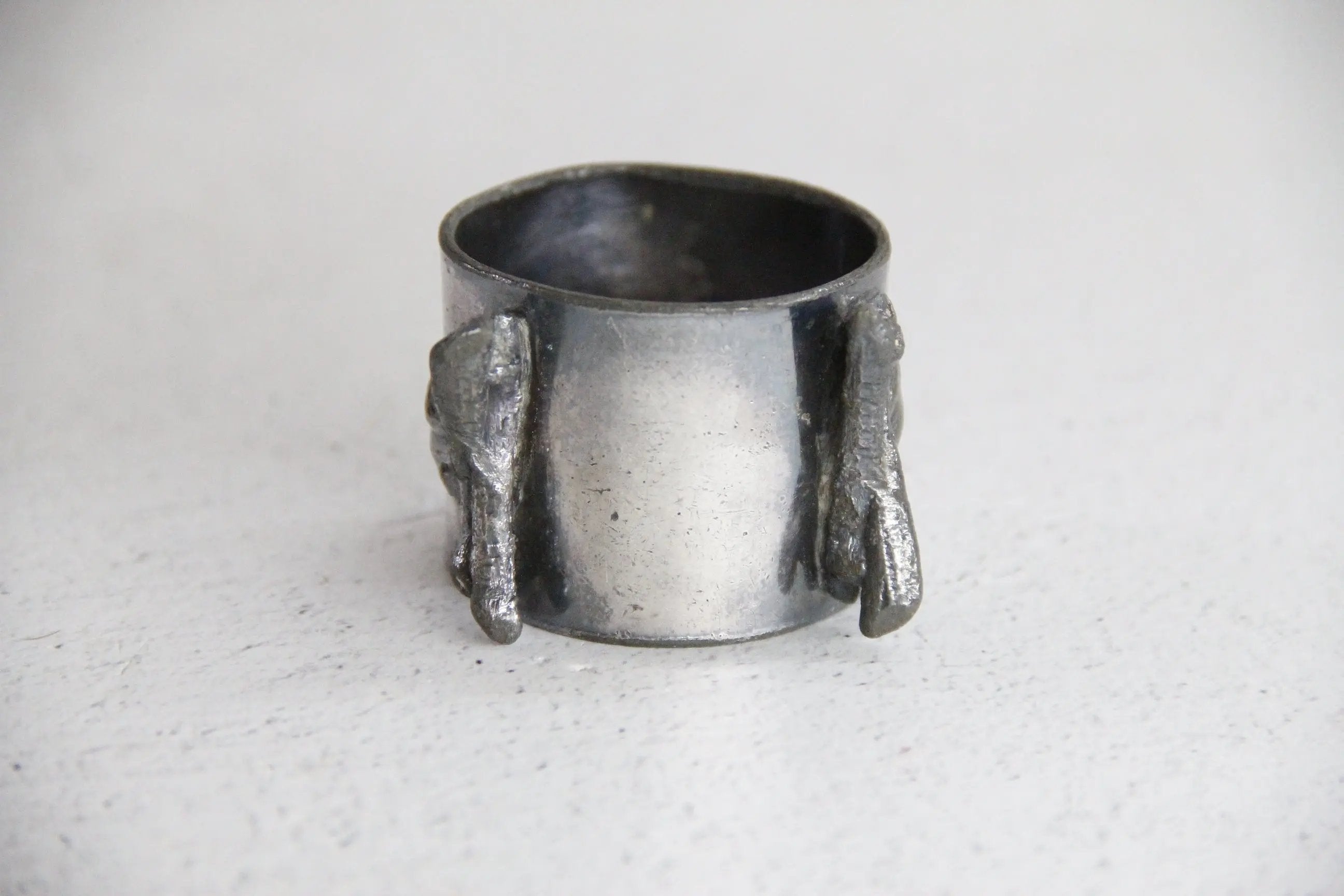 Napkin Ring Crossed Branches  Debra Hall Lifestyle