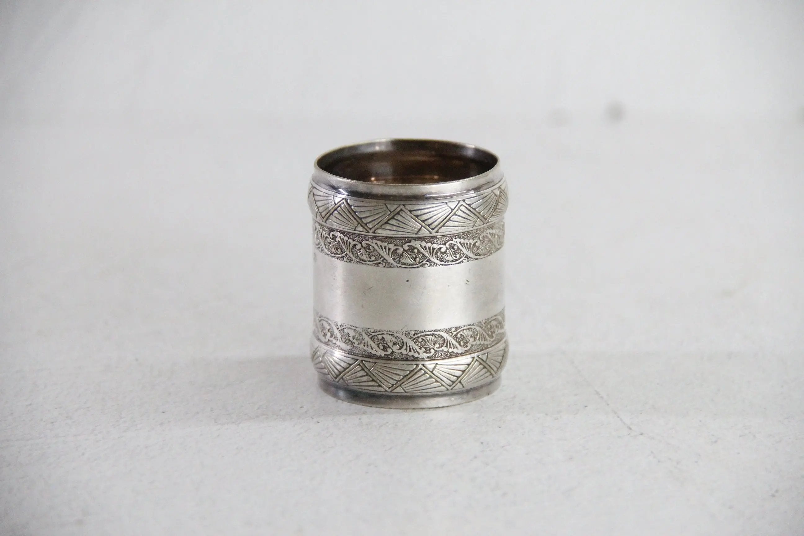 Napkin Ring Etched  Debra Hall Lifestyle