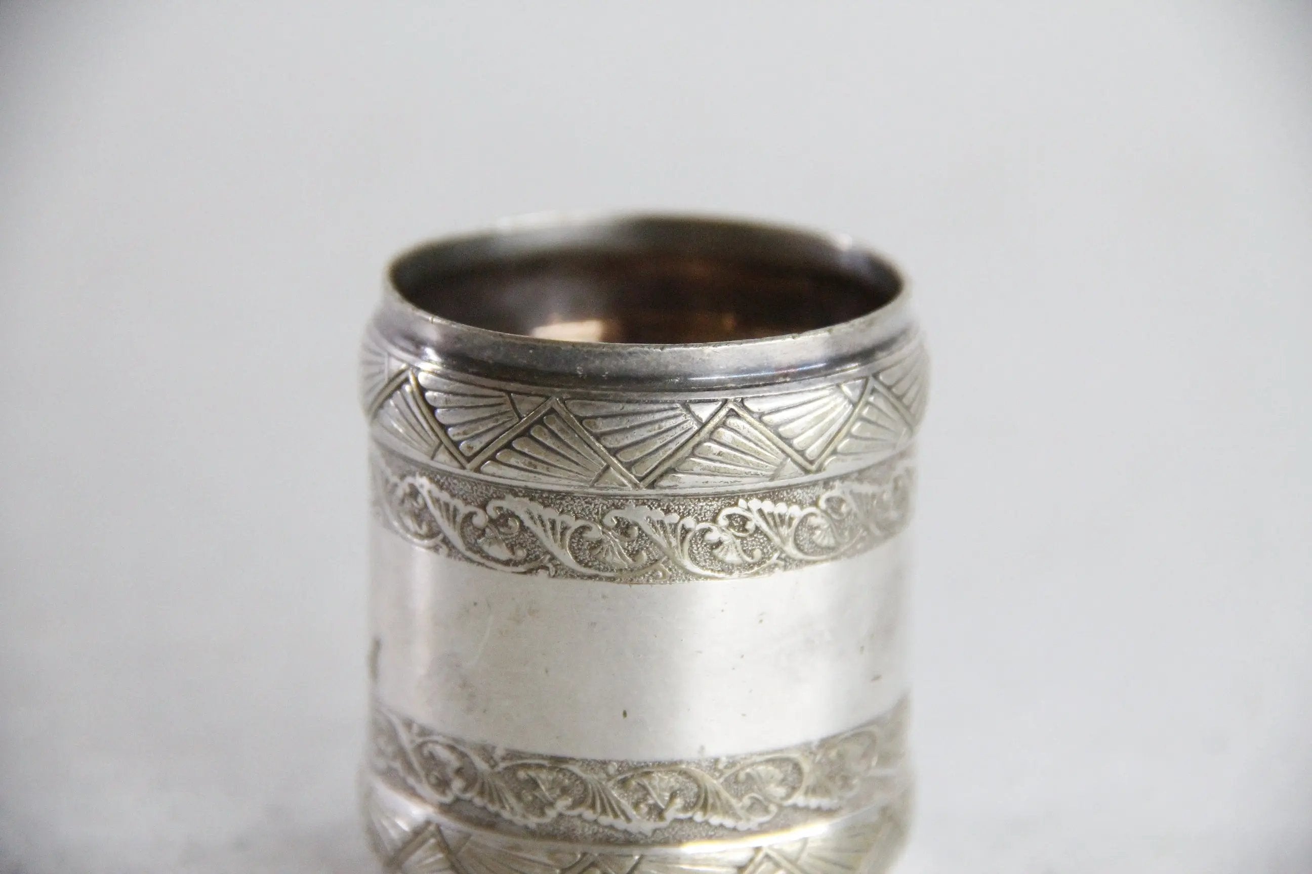 Napkin Ring Etched  Debra Hall Lifestyle