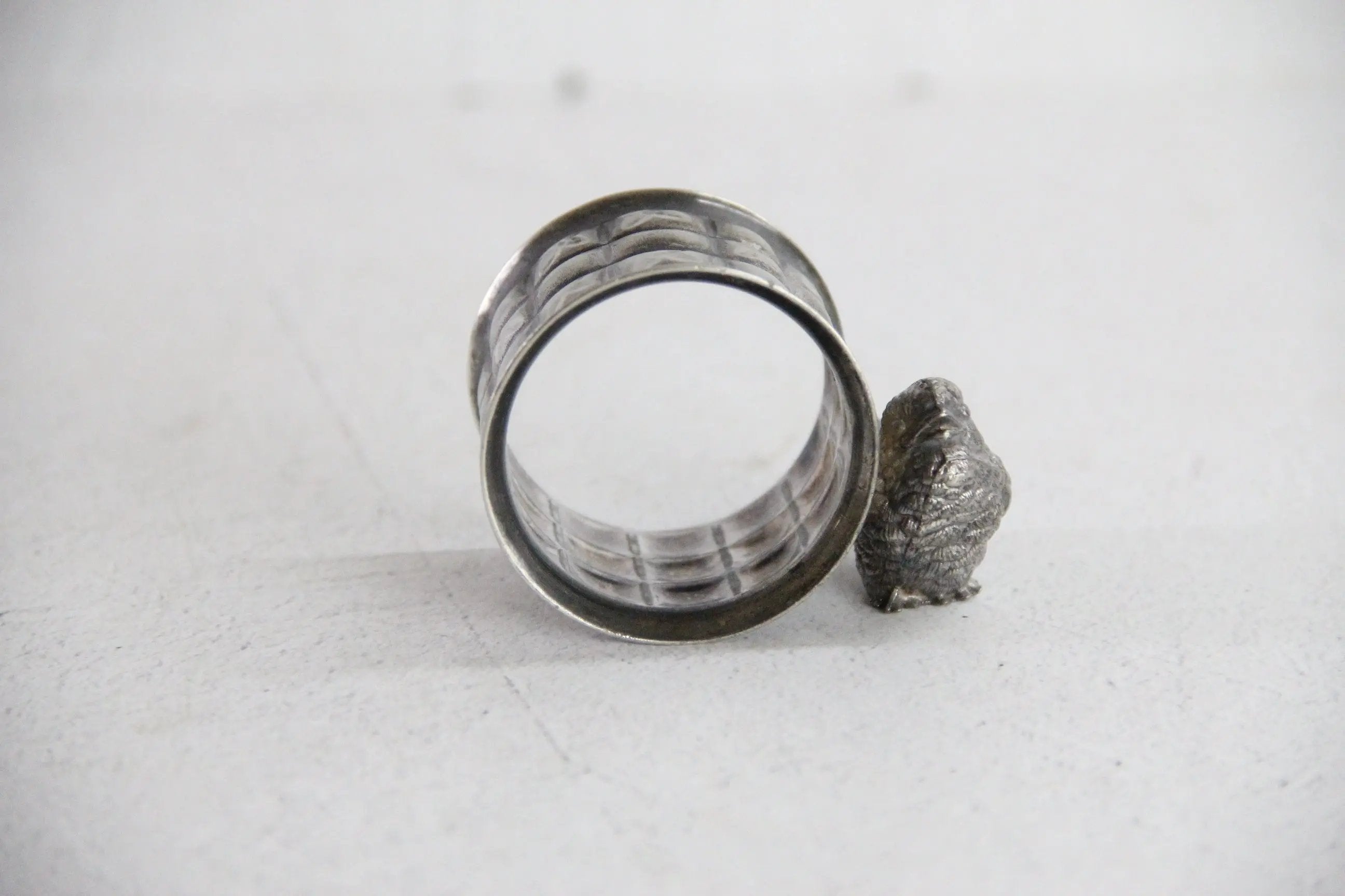 Napkin Ring Studded Bird  Debra Hall Lifestyle