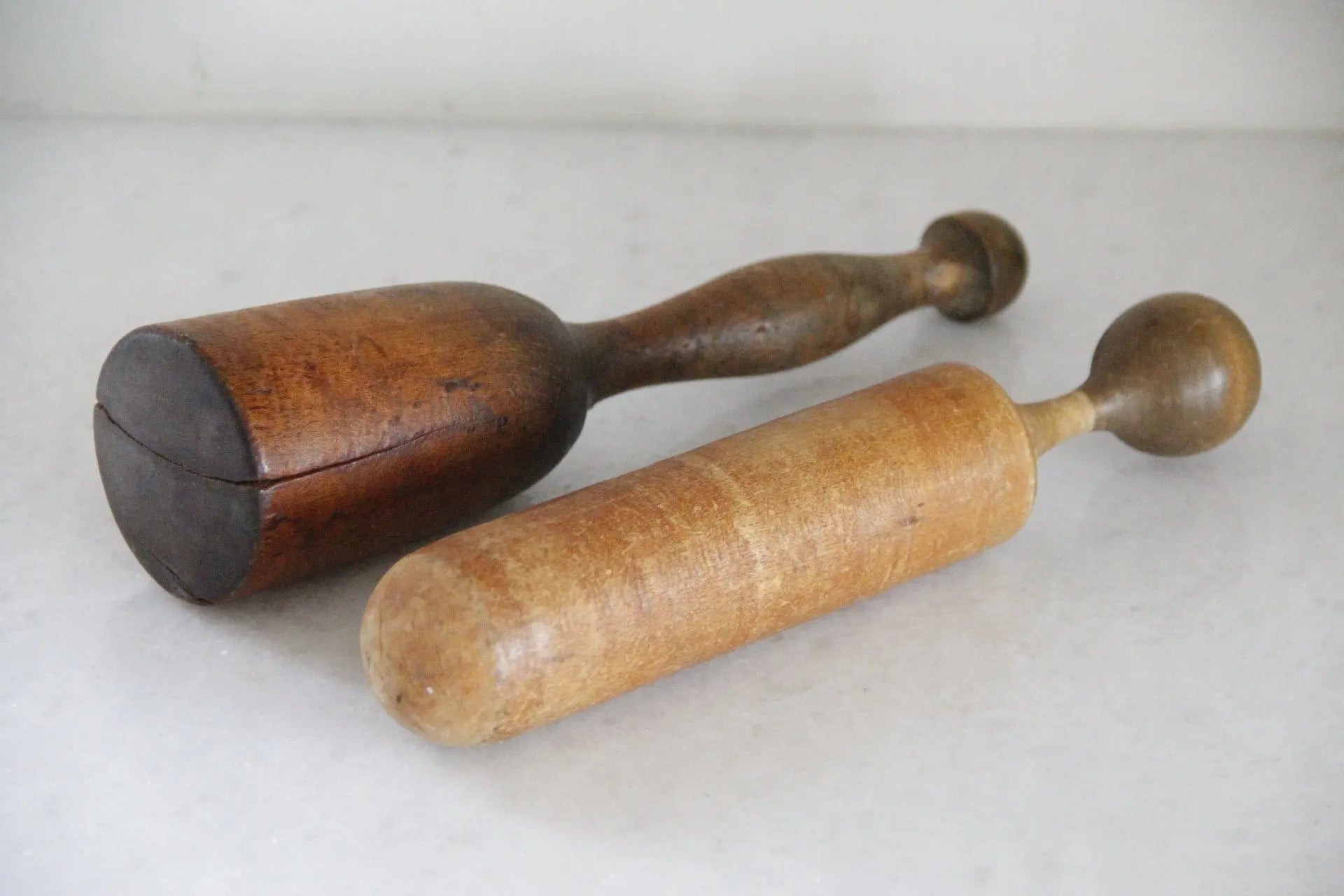 Antique Wood Masher/Pestle | One Cooking Mallet  Debra Hall Lifestyle