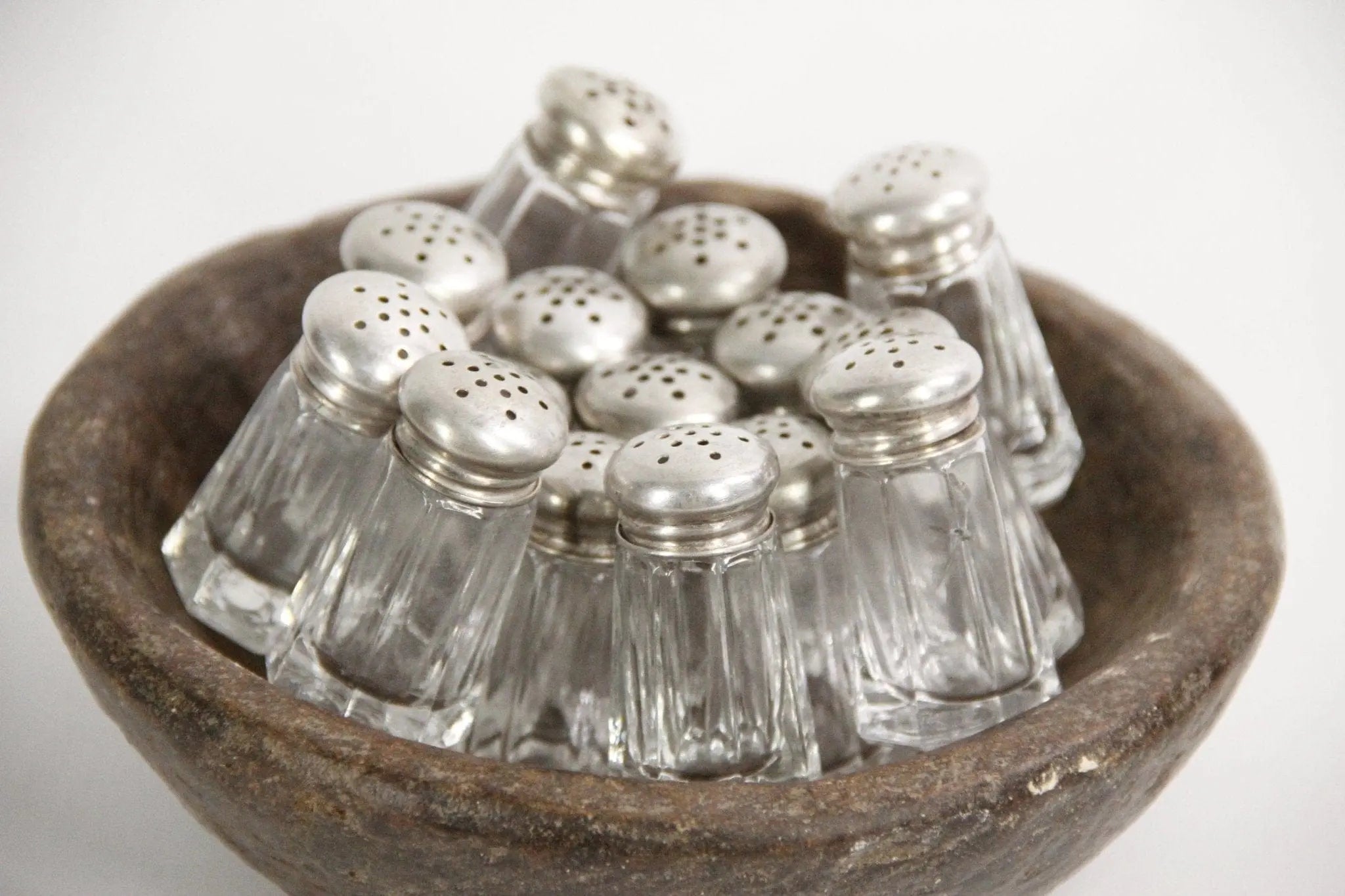 Petite Antique Silver Plated Shaker Set | Serveware  Debra Hall Lifestyle