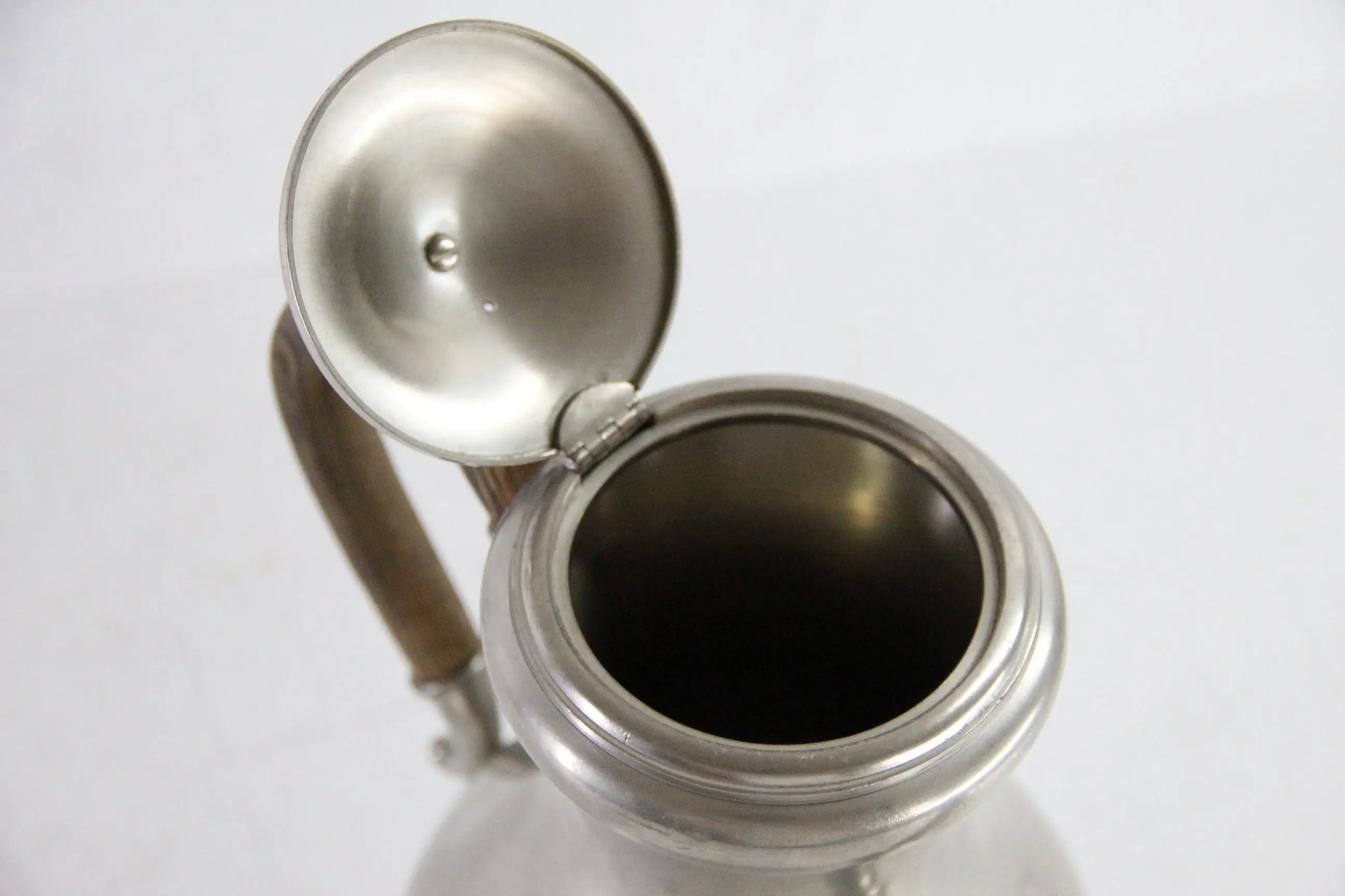 Pewter Coffee Pot by Royal Holland | Midcentury Modern Design  Debra Hall Lifestyle