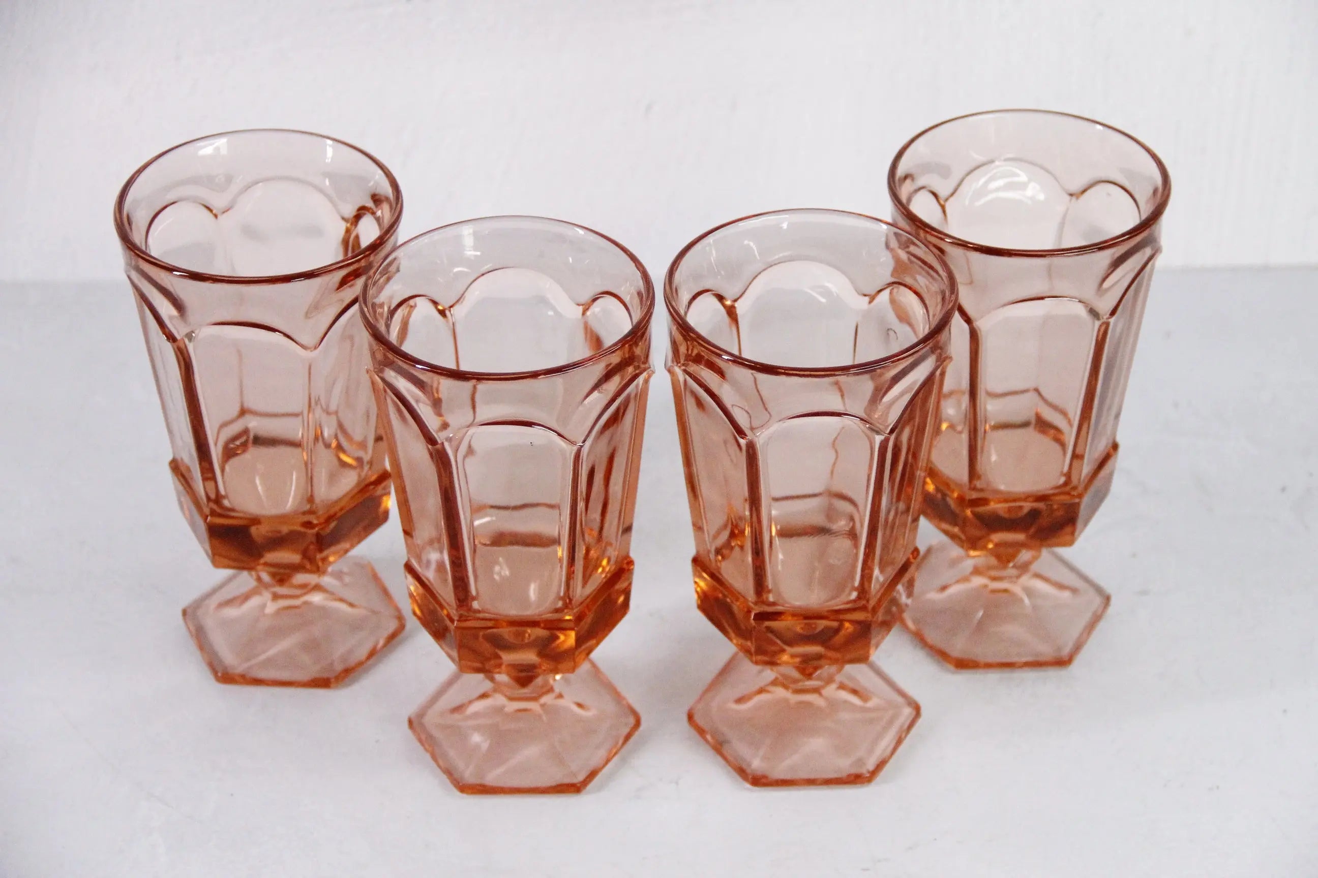Pink Ice Tea Glasses  Debra Hall Lifestyle