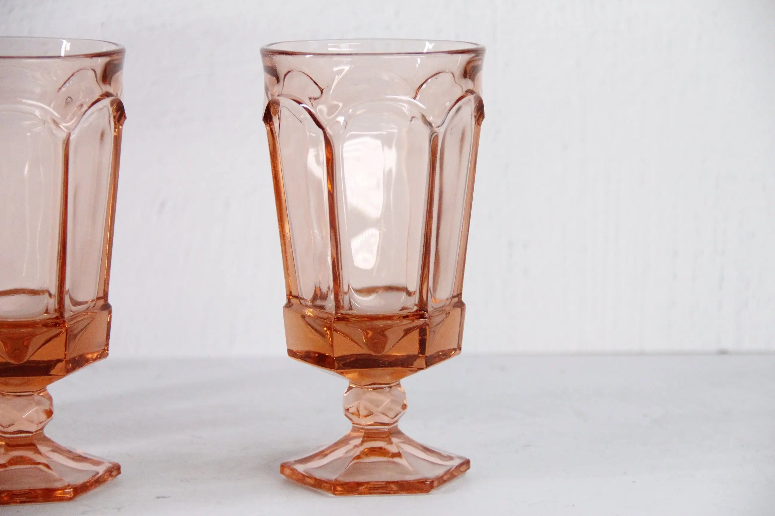 Pink Ice Tea Glasses  Debra Hall Lifestyle