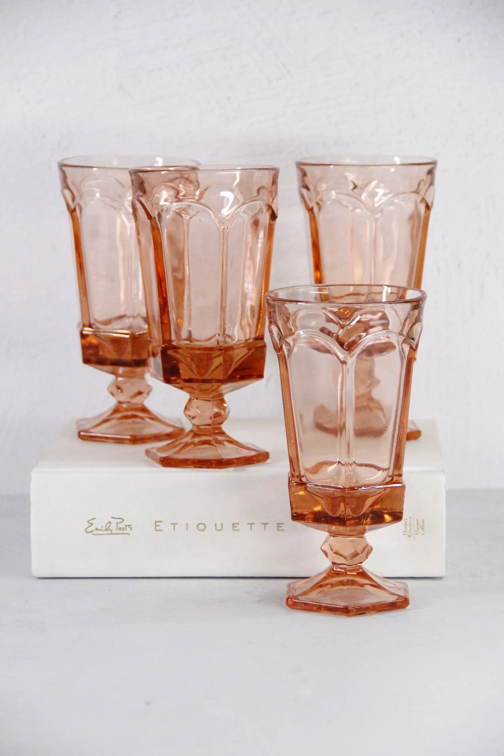 Pink Ice Tea Glasses  Debra Hall Lifestyle