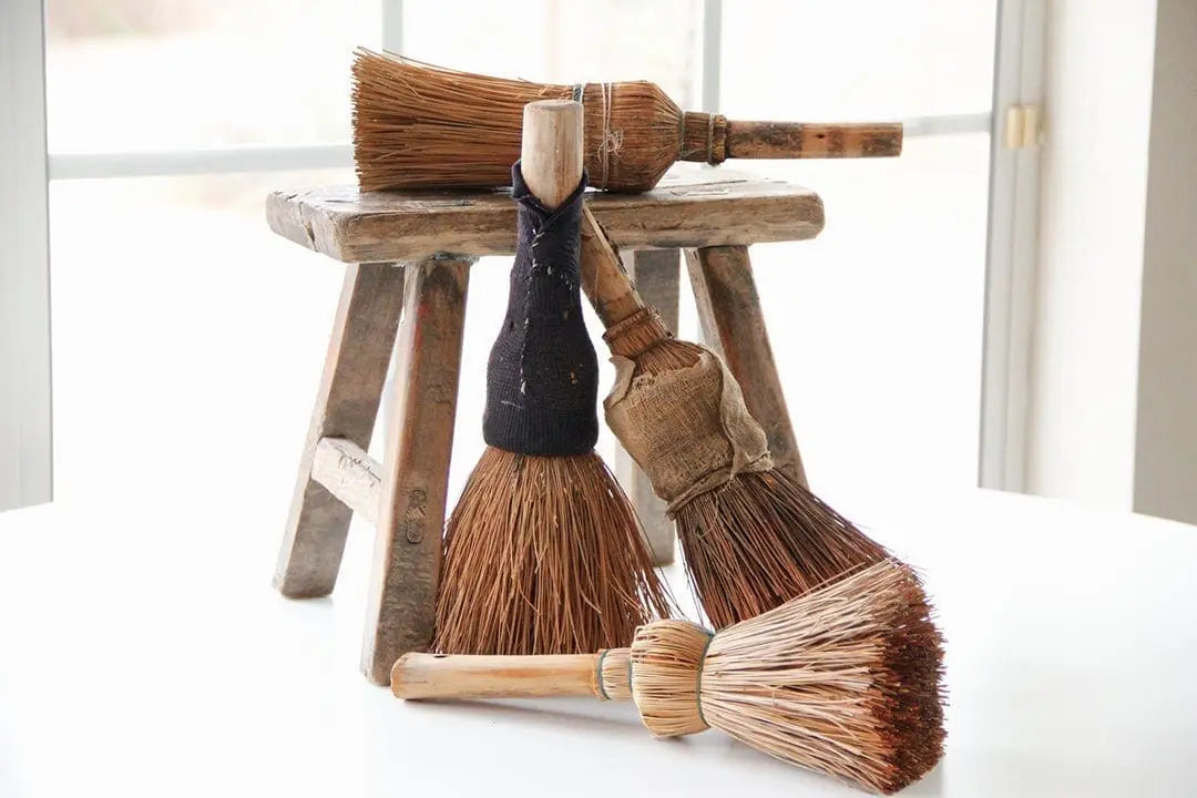 Primitive Asian Whisk Brush | Hand Broom  Debra Hall Lifestyle