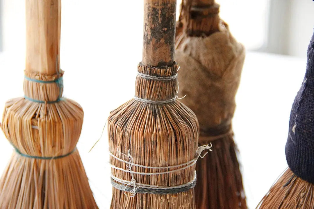 Primitive Asian Whisk Brush | Hand Broom  Debra Hall Lifestyle