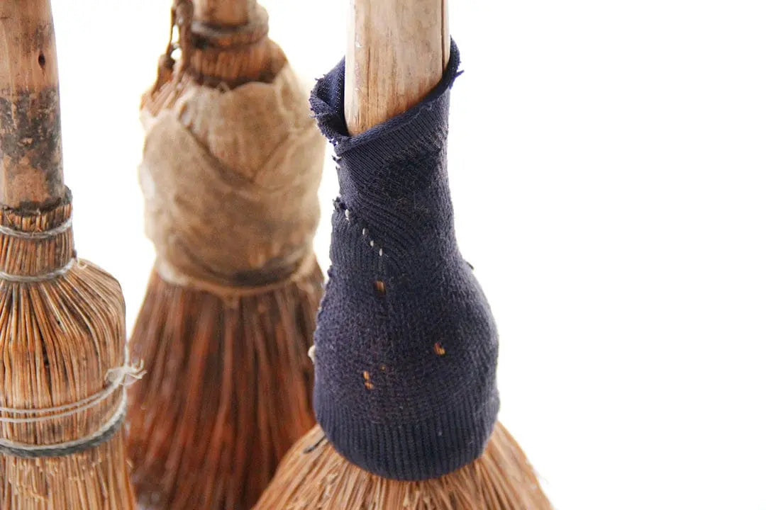 Primitive Asian Whisk Brush | Hand Broom  Debra Hall Lifestyle