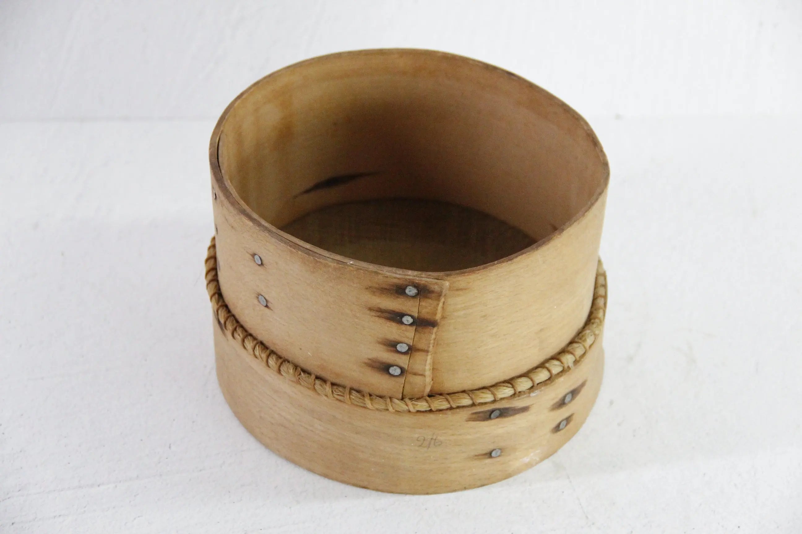 Primitive Grain Sifter | Antique Flour Sieve Wall Decor  Debra Hall Lifestyle