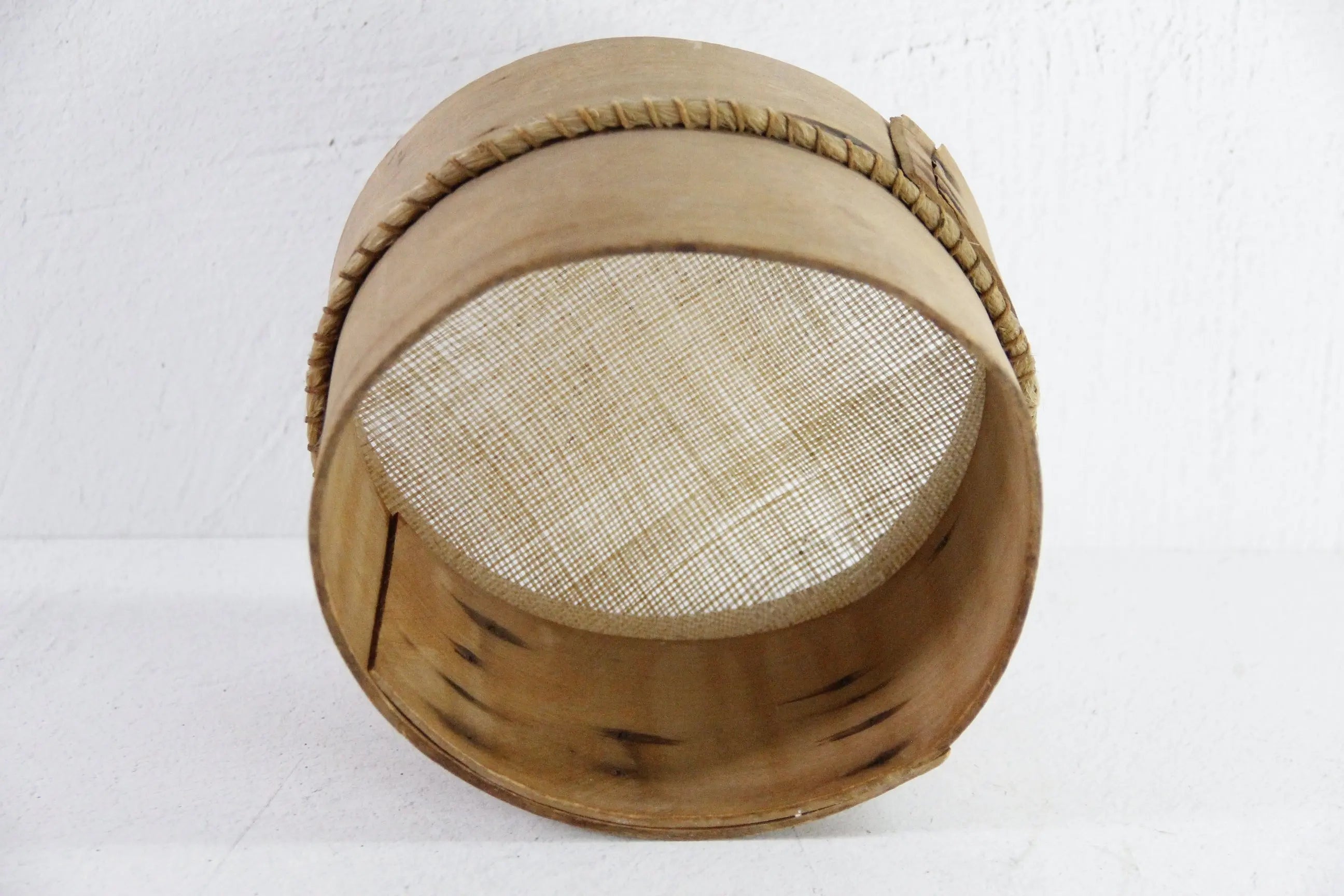 Primitive Grain Sifter | Antique Flour Sieve Wall Decor  Debra Hall Lifestyle