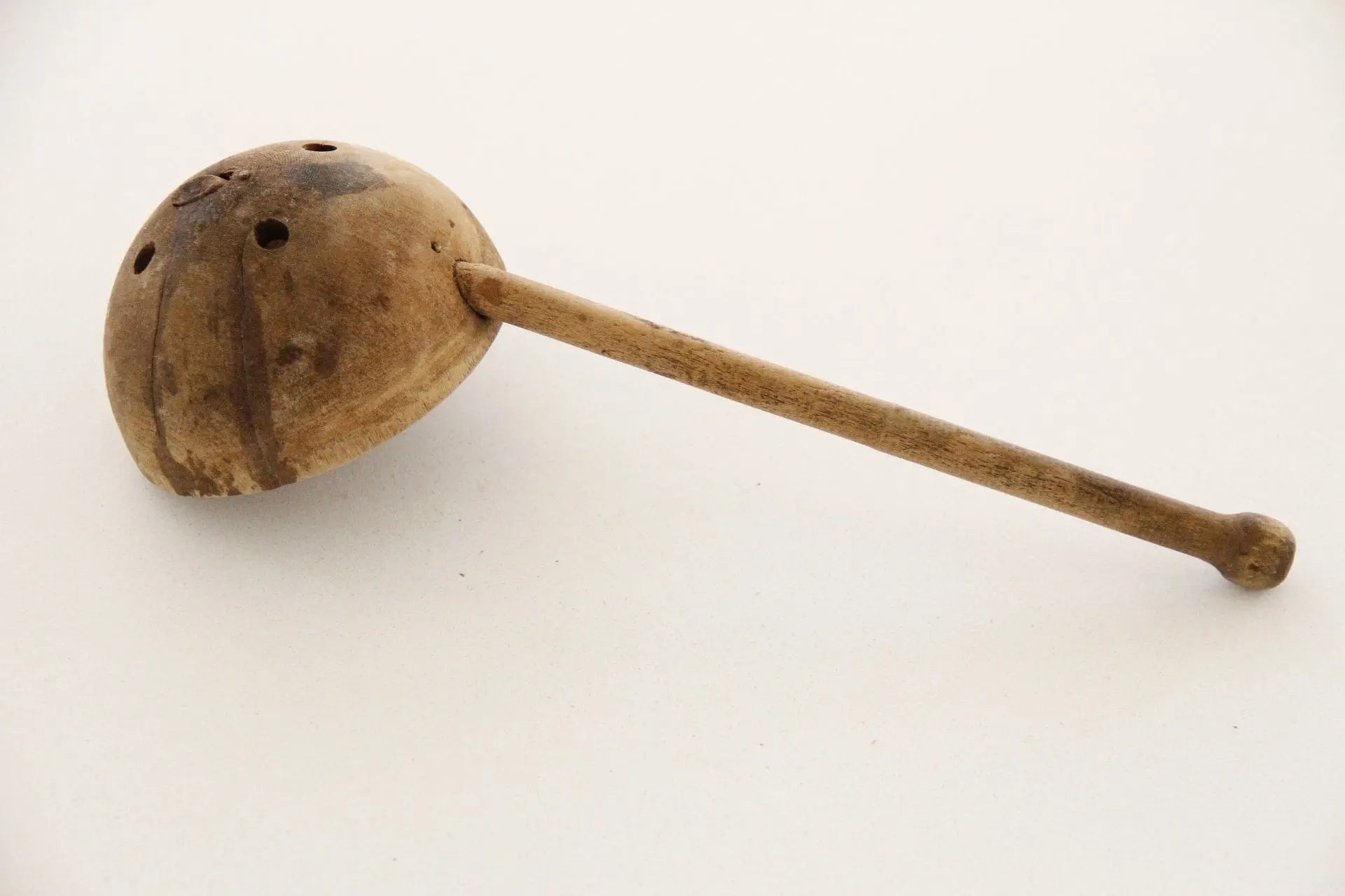 Primitive Wooden Ladle | Strainer  Debra Hall Lifestyle