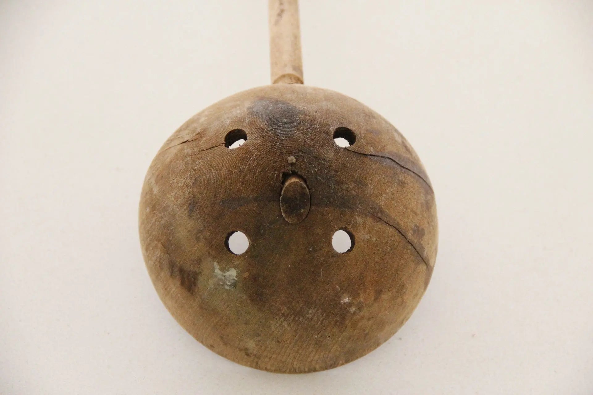 Primitive Wooden Ladle | Strainer  Debra Hall Lifestyle