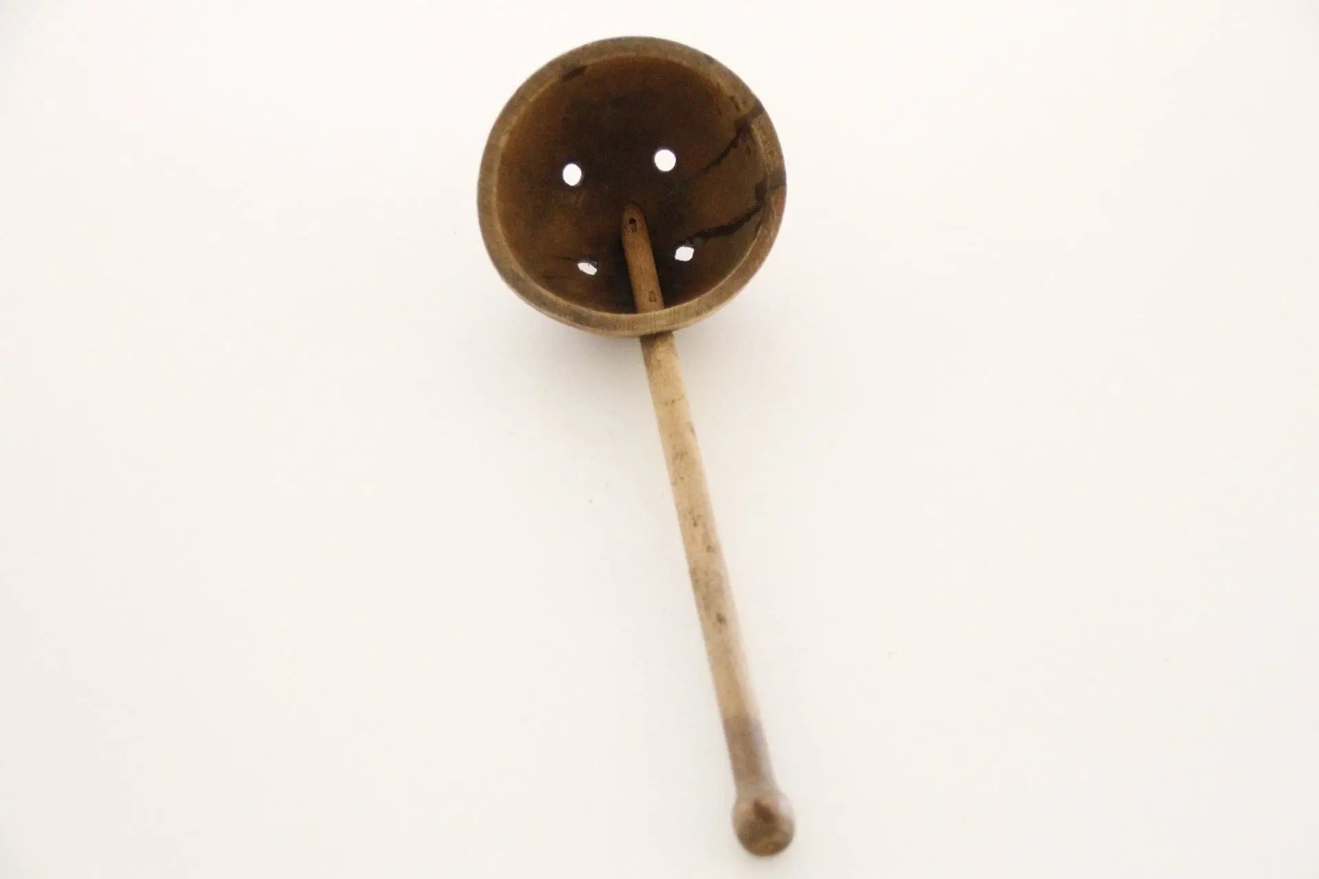 Primitive Wooden Ladle | Strainer  Debra Hall Lifestyle