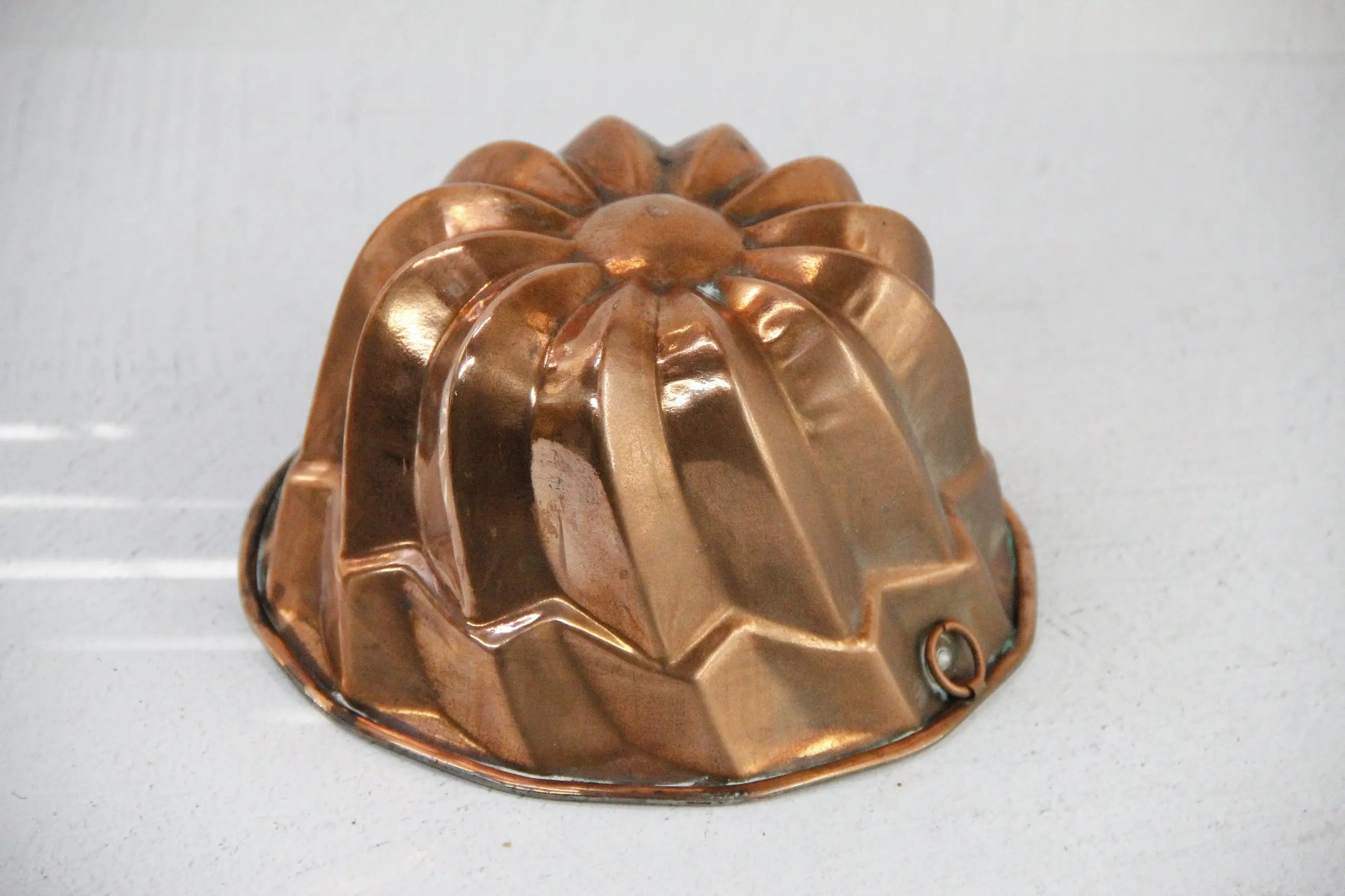 Large French Vintage Traditional Copper high quality Baking Mold