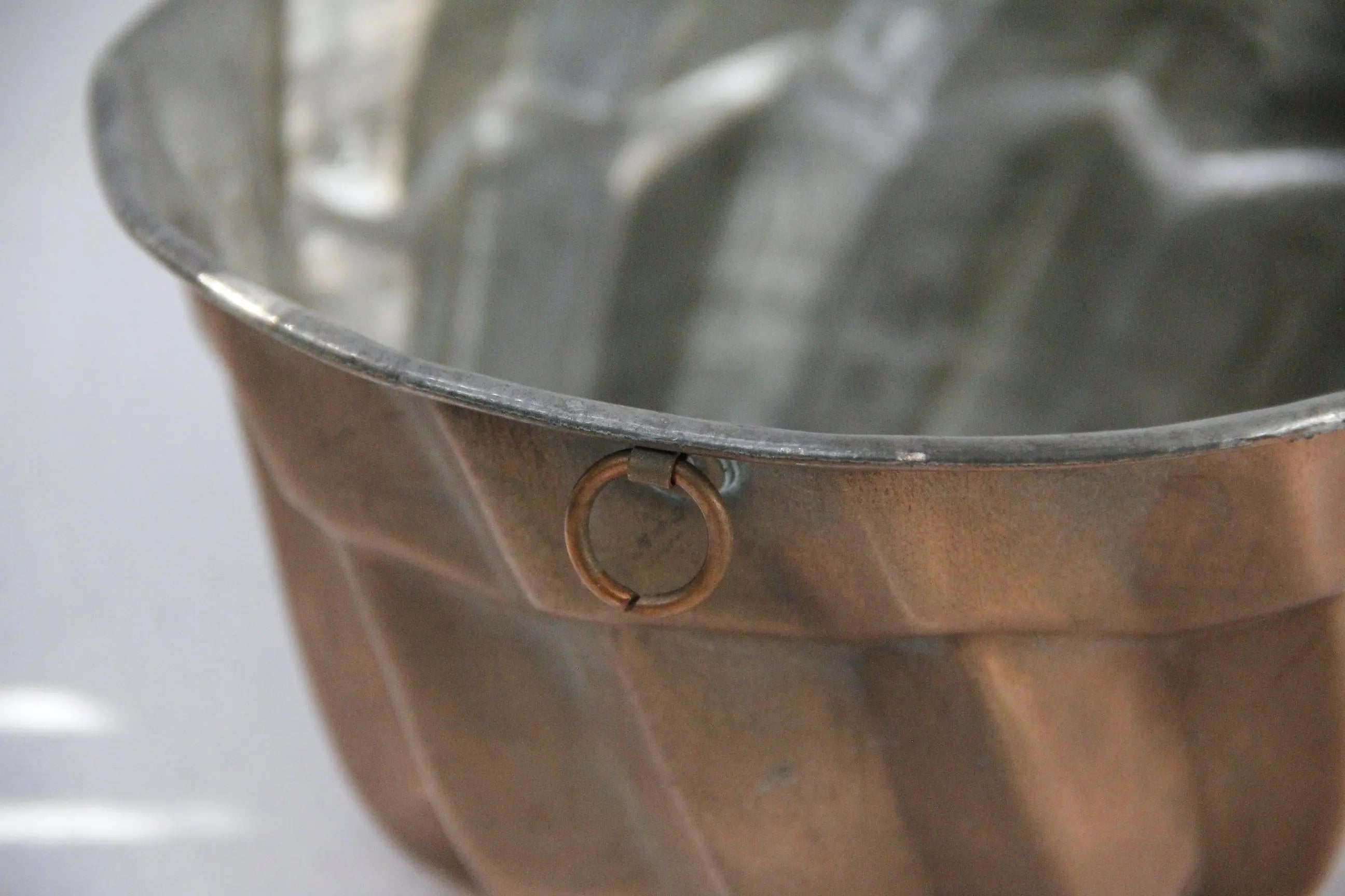 Antique Copper Mold French Kitchen Decor | Jello/Pudding  Debra Hall Lifestyle