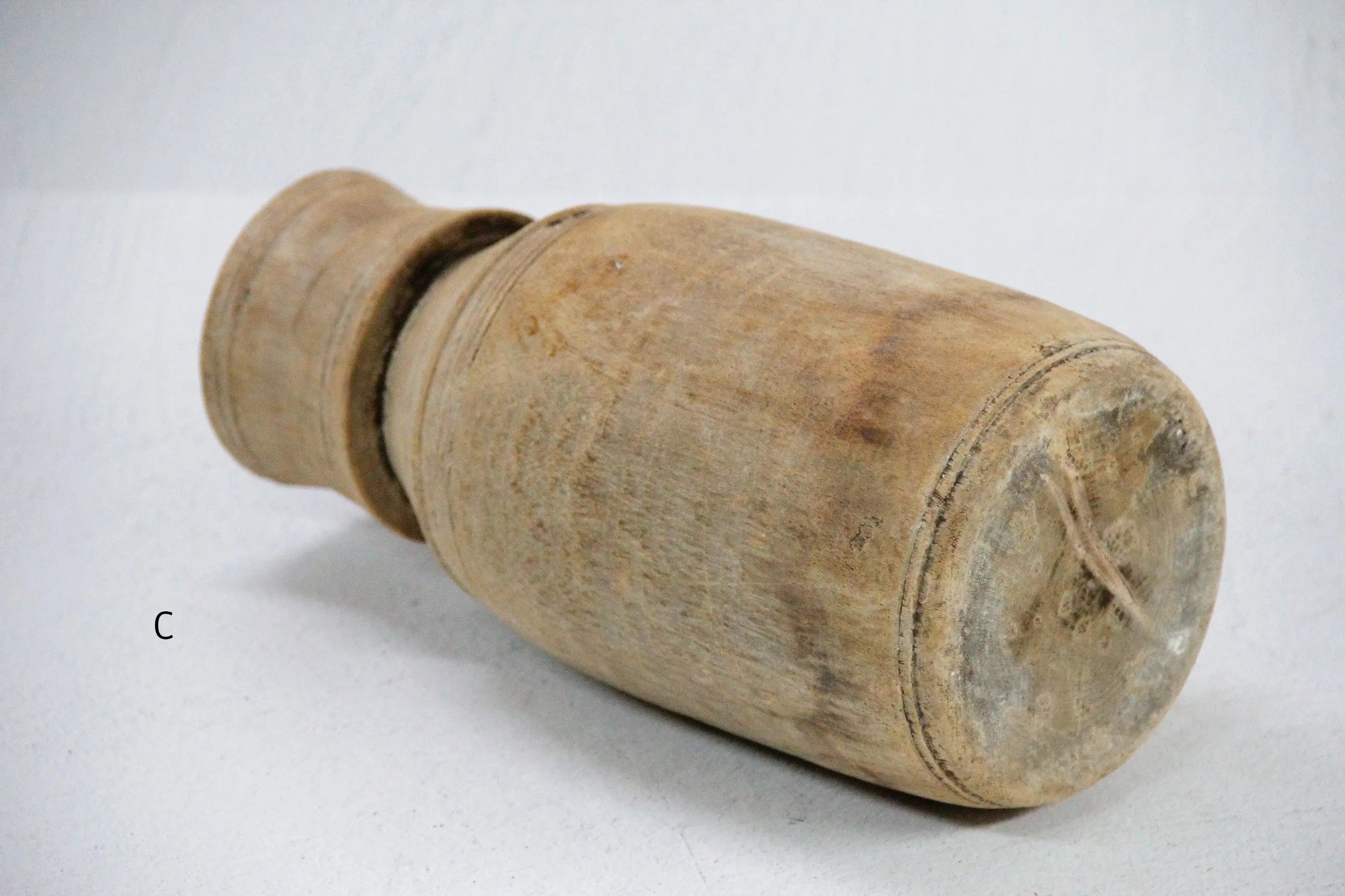Rustic Wooden Vase | Vintage Jug  Debra Hall Lifestyle
