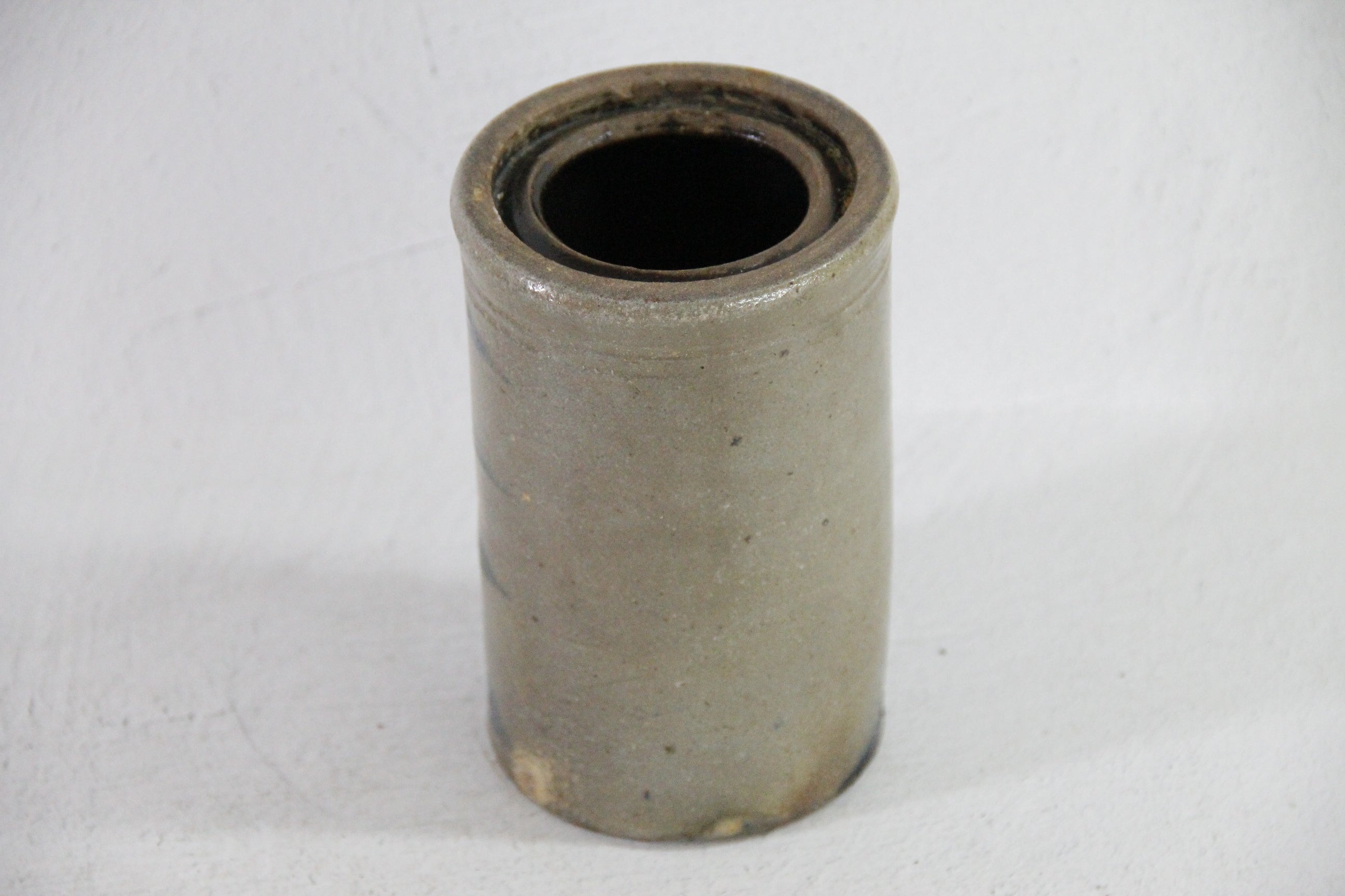 Salt Glazed Stoneware Canning Jar | 1870 Western Pennsylvania  Debra Hall Lifestyle