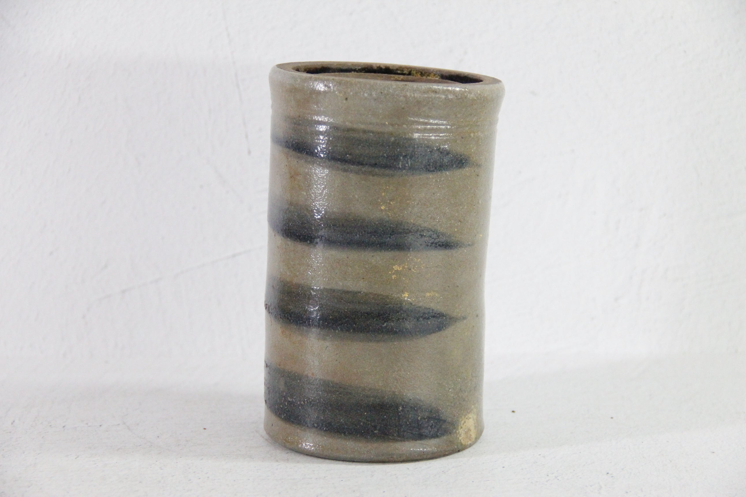 Salt Glazed Stoneware Canning Jar | 1870 Western Pennsylvania  Debra Hall Lifestyle