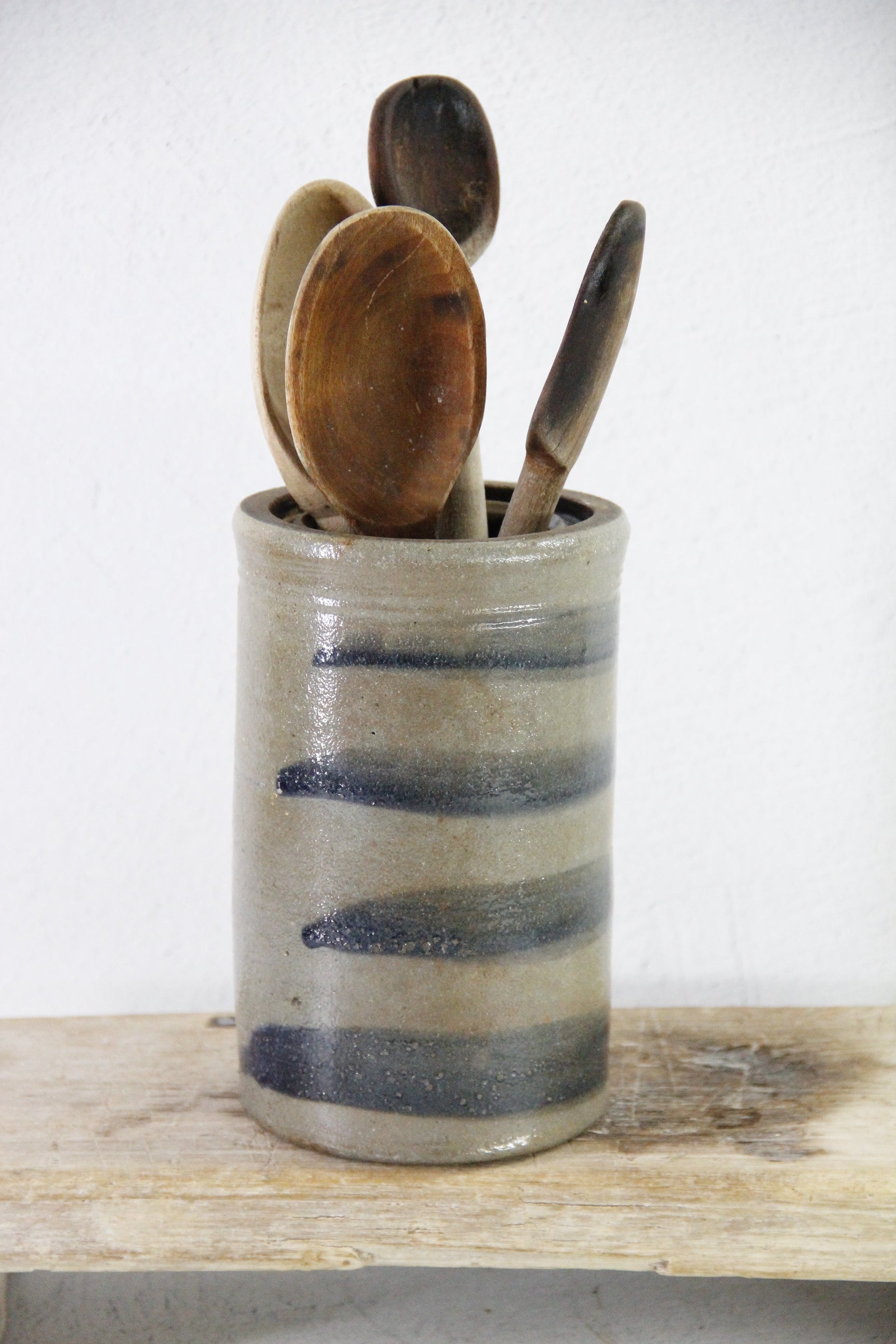 Salt Glazed Stoneware Canning Jar | 1870 Western Pennsylvania  Debra Hall Lifestyle