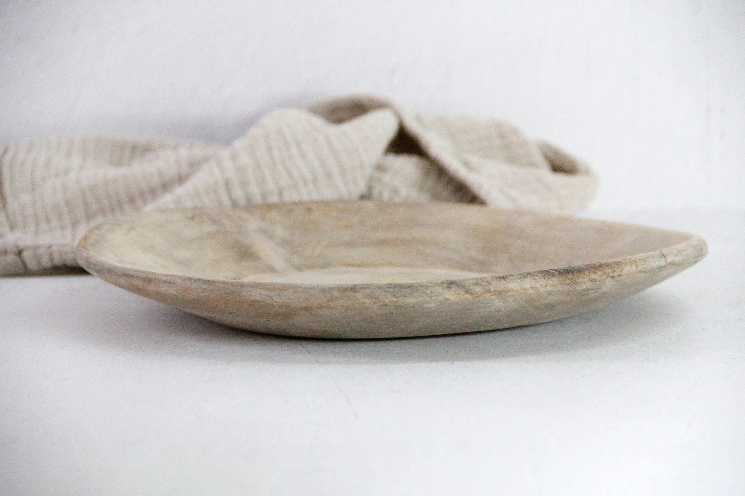 Shallow Wood Bowl  Debra Hall Lifestyle
