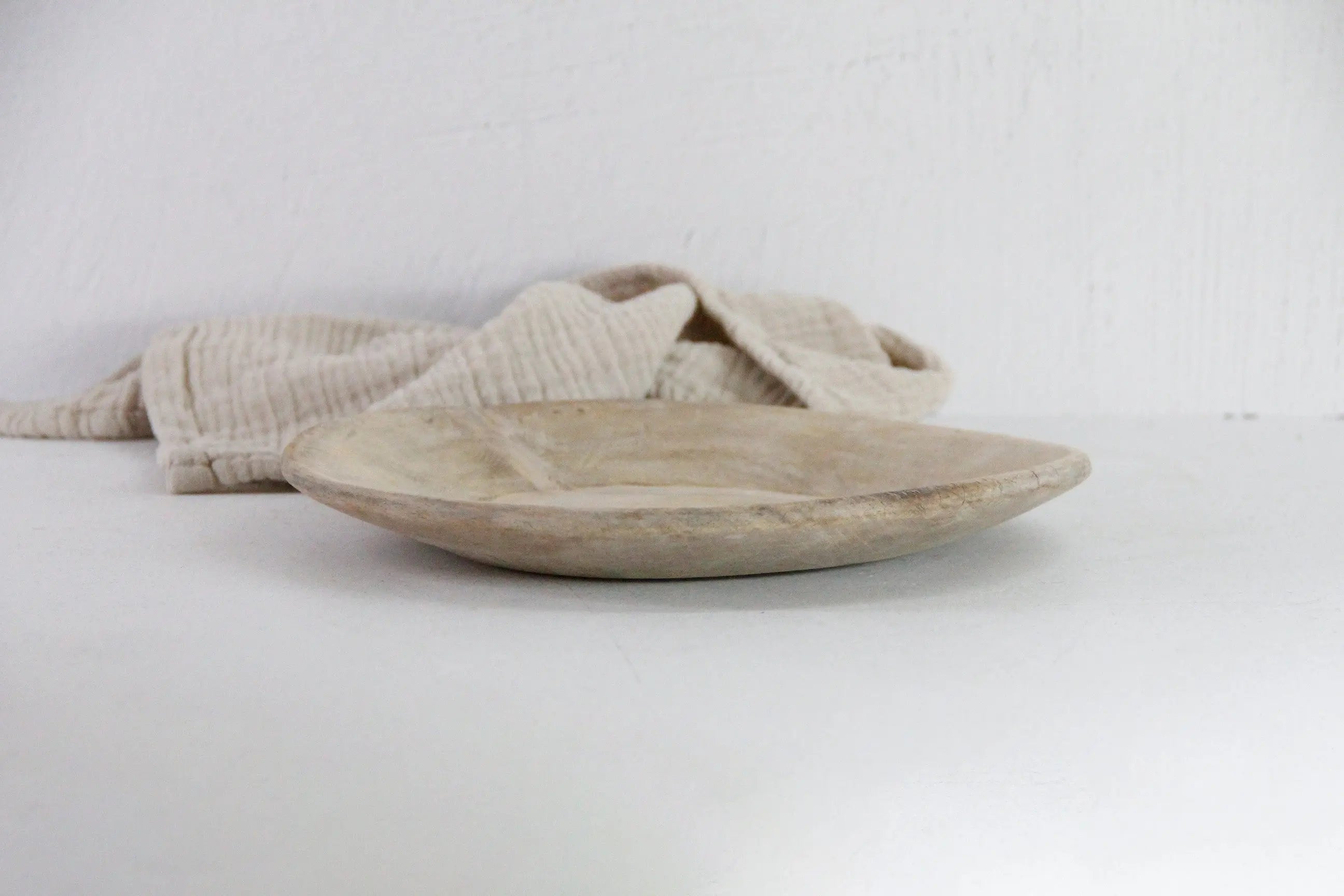 Shallow Wood Bowl  Debra Hall Lifestyle