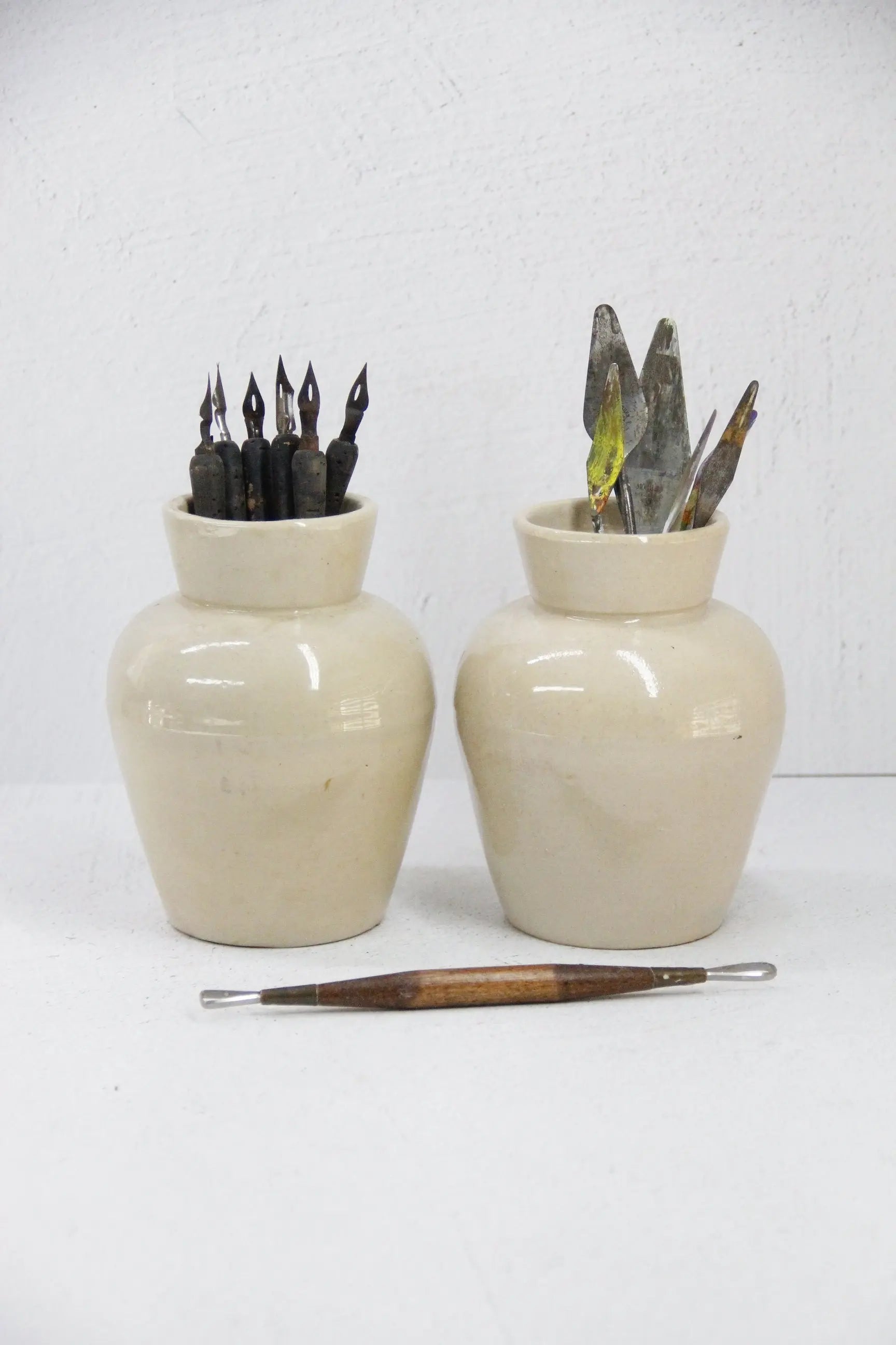 Snuff Jar | Antique Stoneware Copenhagen Weyman's  Debra Hall Lifestyle