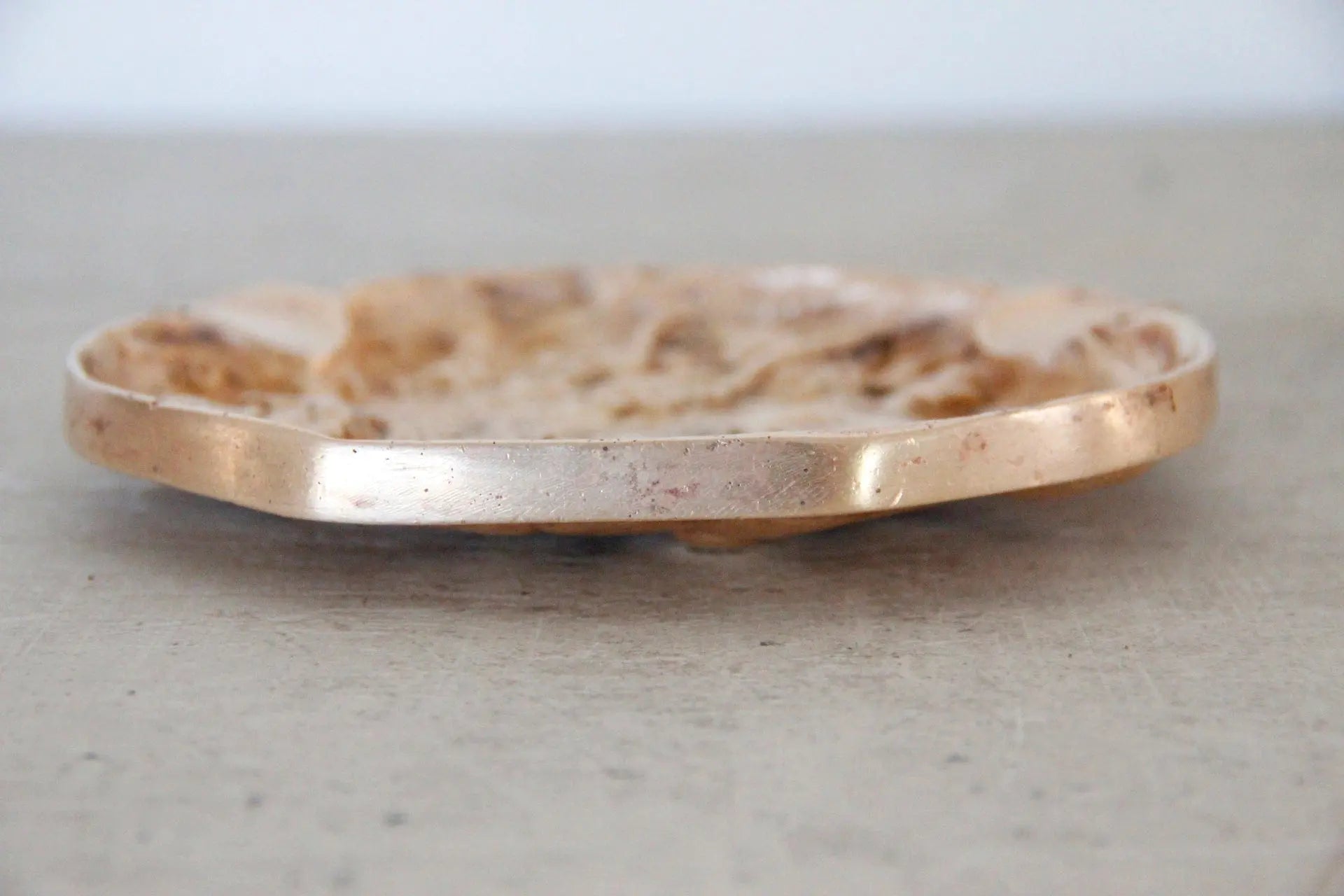 Solid Brass Ashtray | Hunting Dog  Debra Hall Lifestyle
