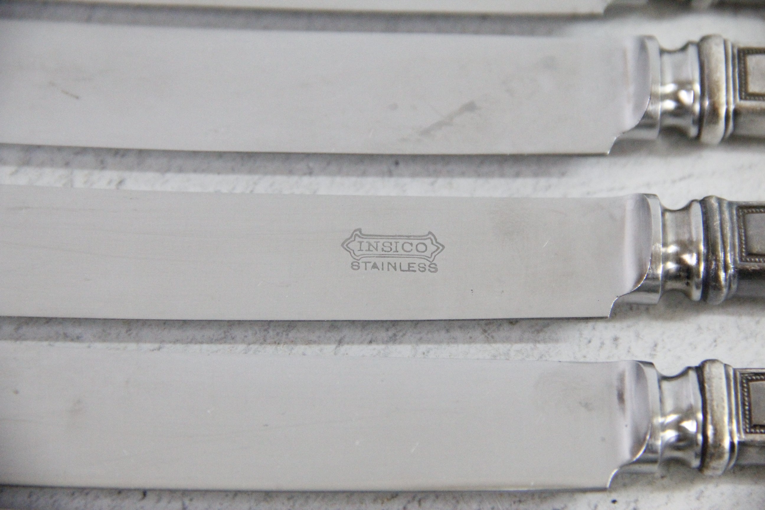 Stainless Butter Knives INSICO  Debra Hall Lifestyle