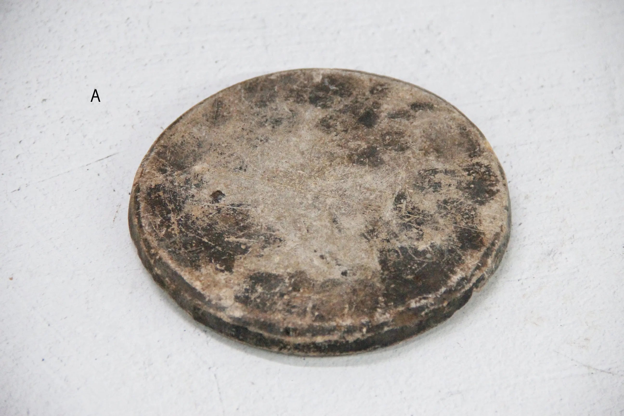 Stone Biscuit Mold | Vintage Soapstone Cookie Plate  Debra Hall Lifestyle