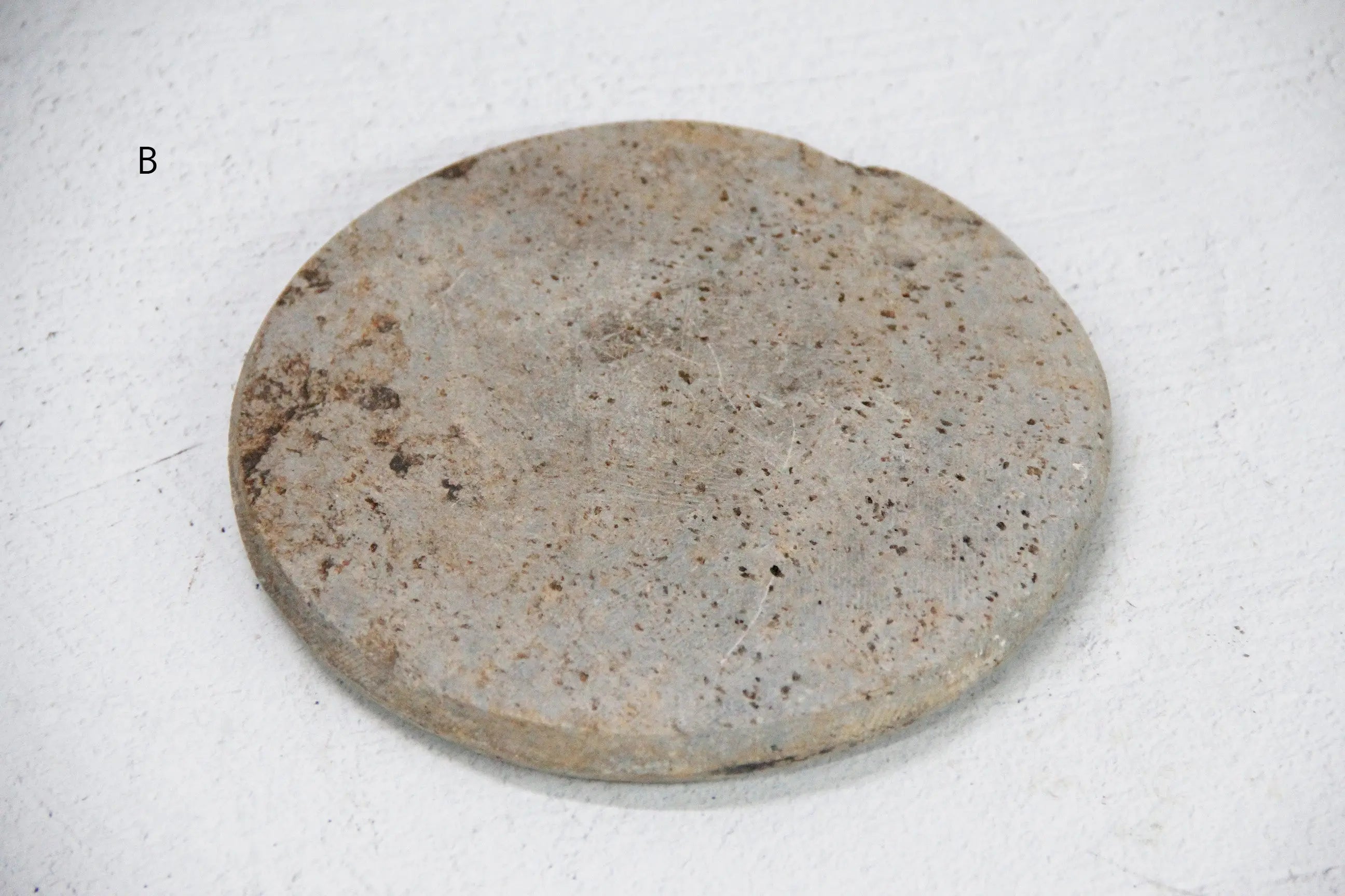 Stone Biscuit Mold | Vintage Soapstone Cookie Plate  Debra Hall Lifestyle