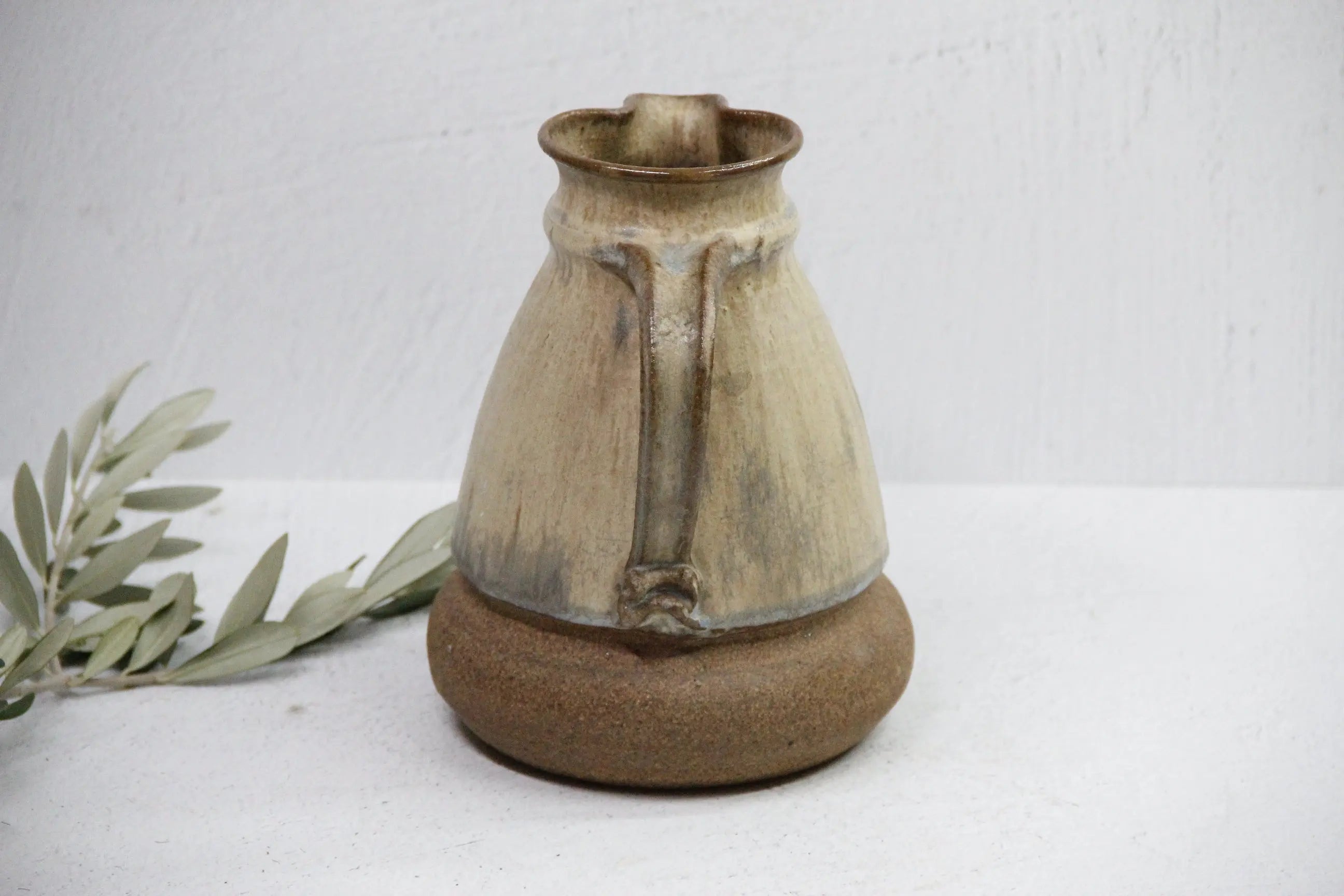 Studio Art Pottery Pitcher Vase | Vintage Decor-Signed  Debra Hall Lifestyle