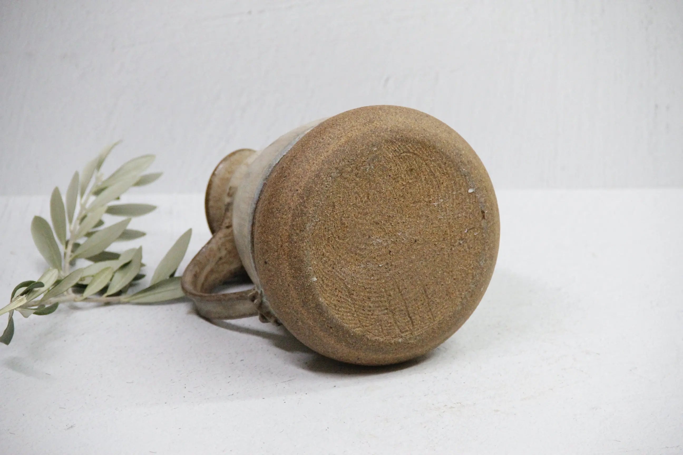 Studio Art Pottery Pitcher Vase | Vintage Decor-Signed  Debra Hall Lifestyle