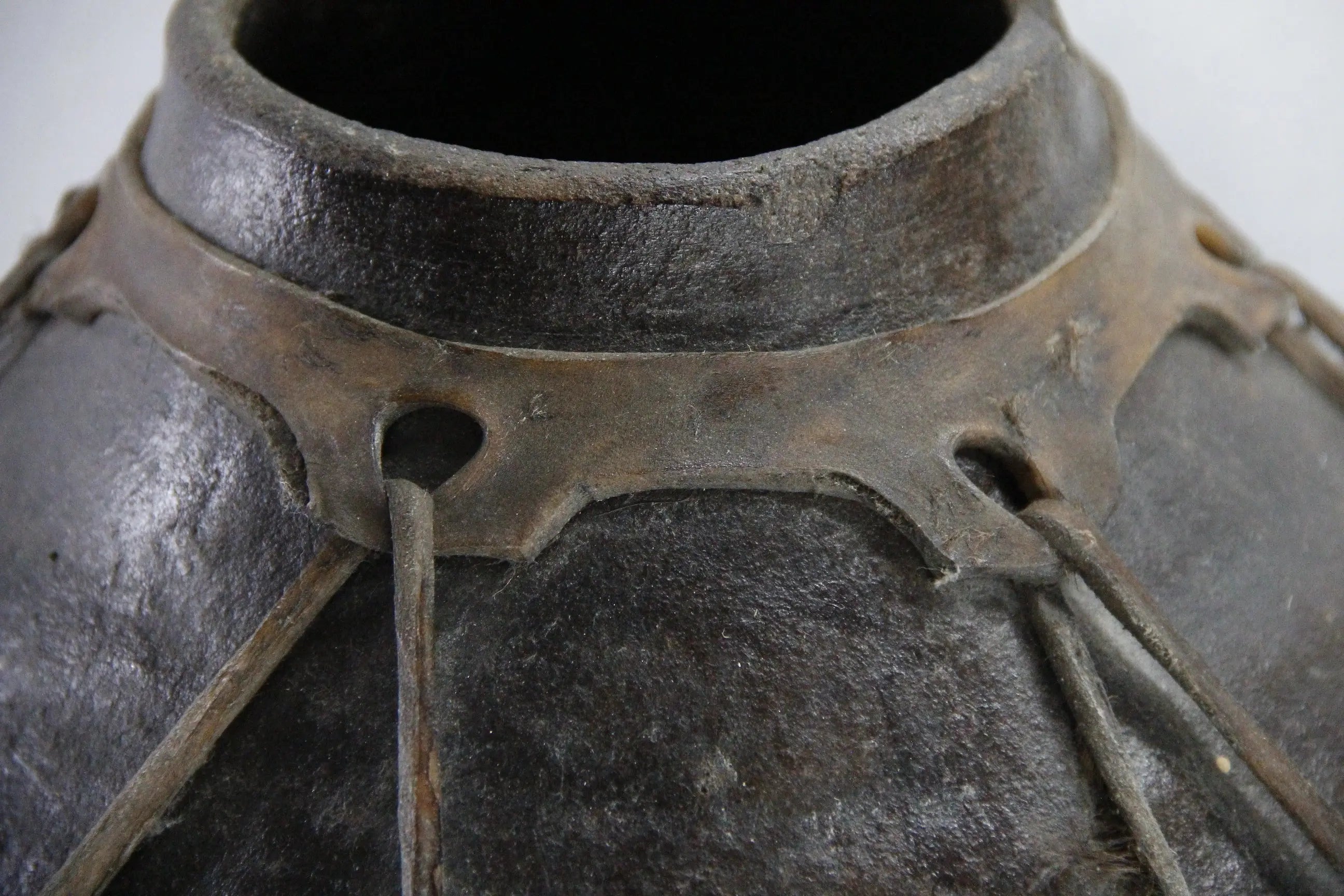 Tarahumara Pottery | Vintage Large Clay Olla Pot Vessel  Debra Hall Lifestyle