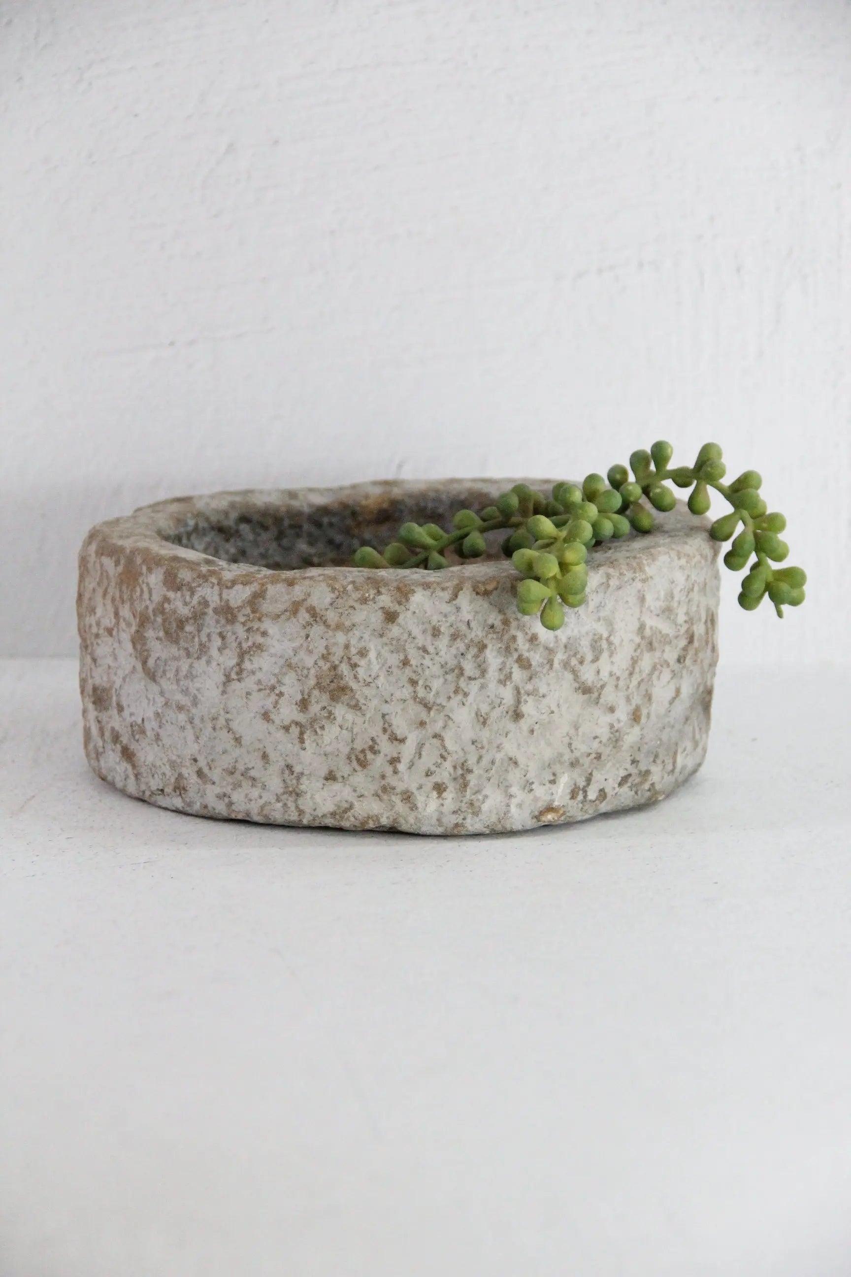 Thick Stone Bowl  Debra Hall Lifestyle